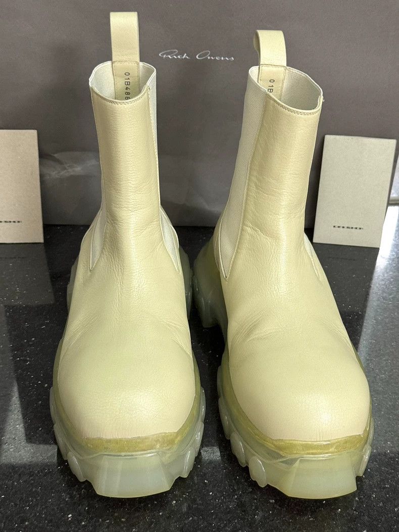 Rick Owens Rick Owens Beige Chelsea Boots for Men-dmc Size US 7 / EU 40 - 1 Thumbnail