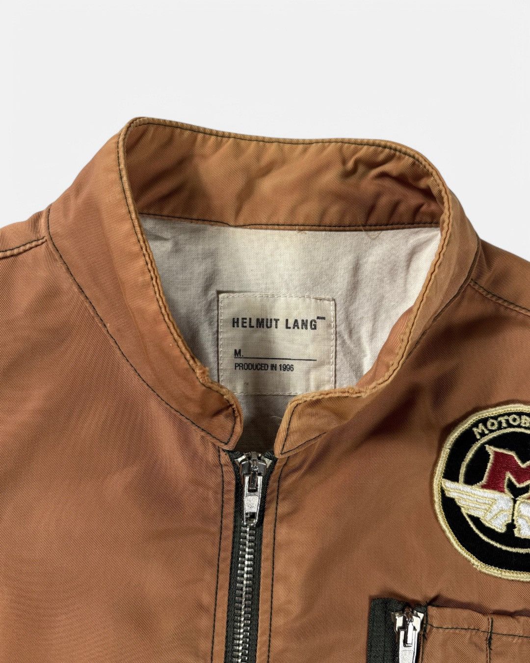 Helmut Lang Helmut Lang - SS96 Nylon MA-1 Moto Bombers Size US M / EU 48-50 / 2 - 5 Thumbnail