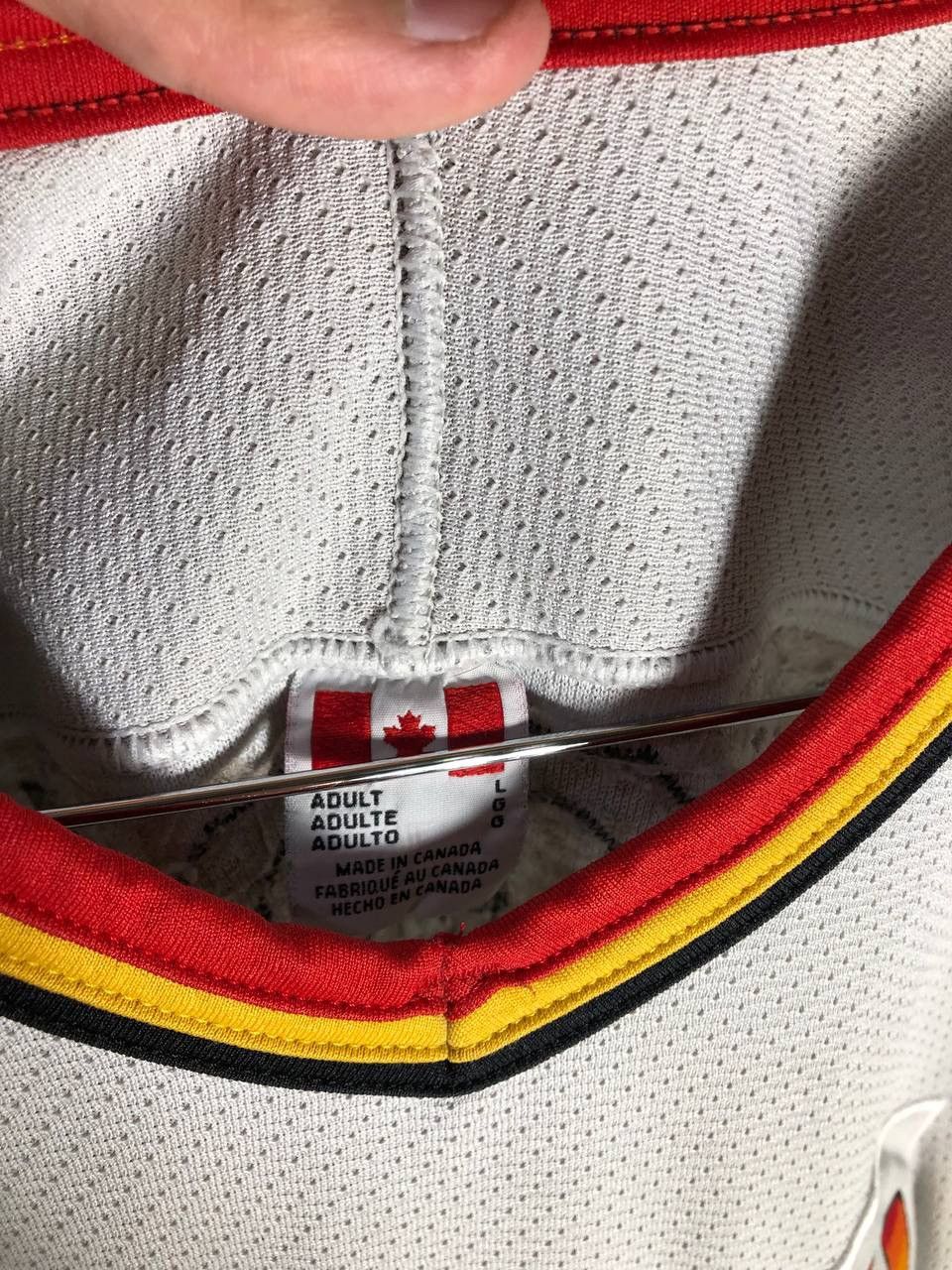 Ccm × Vintage VERY RARE BLAZE EAST COAST HOCKEY CANADA JERSEY BLOKECORE Size US L / EU 52-54 / 3 - 5 Thumbnail