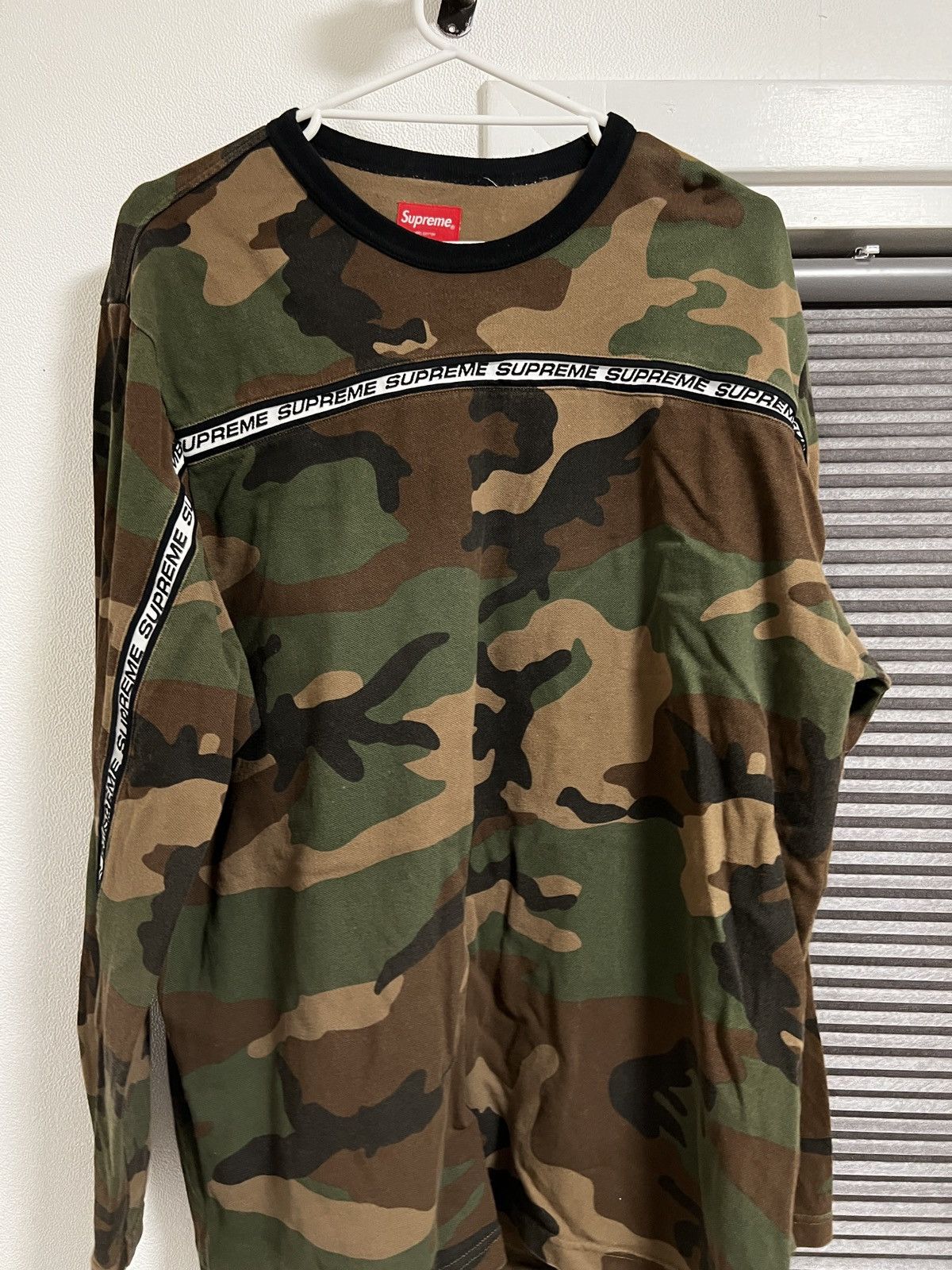 image of Supreme Camo Sweatshirt, Men's (Size XL)