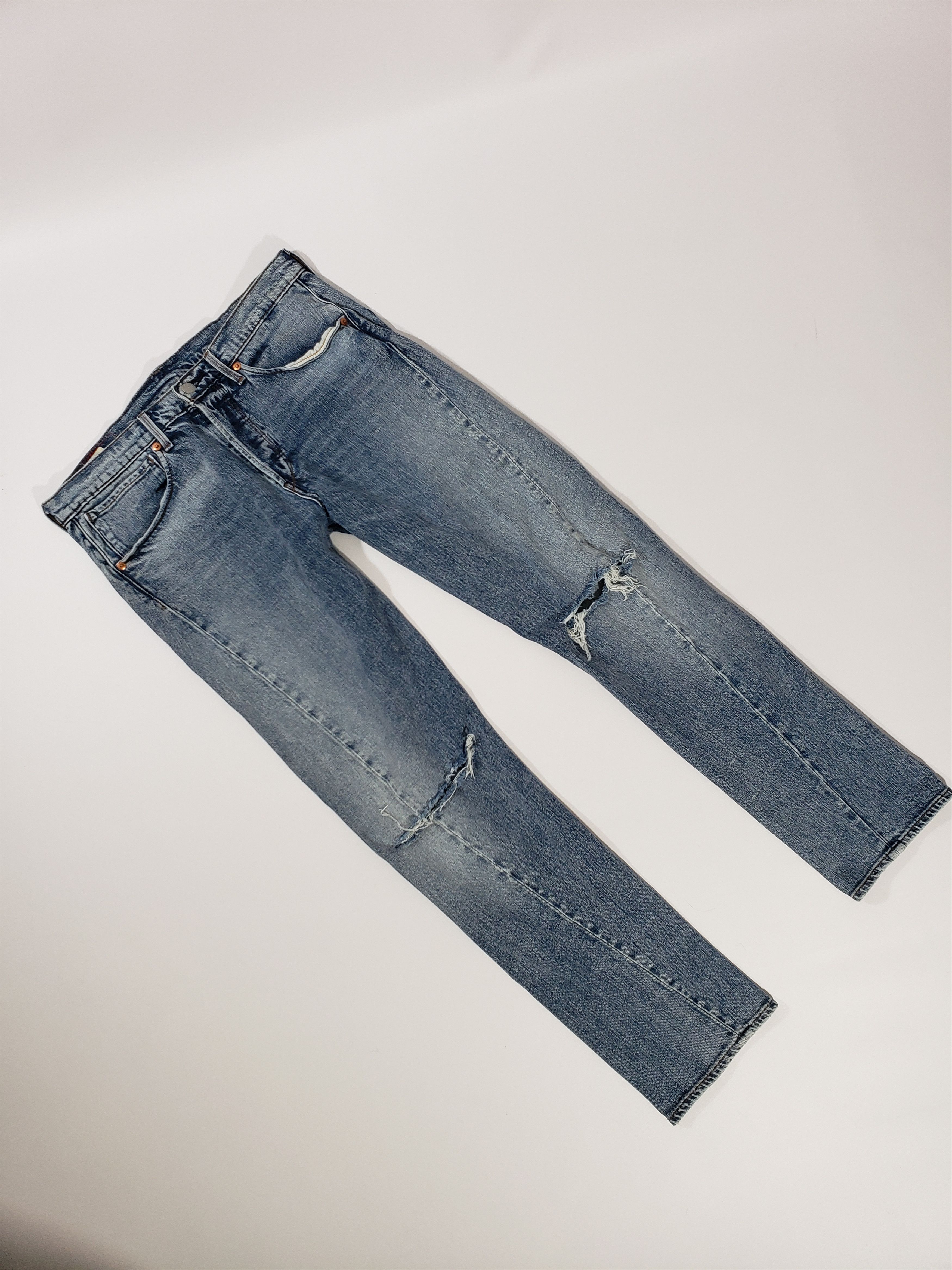 Levi's Levi's Engineered 502 Premium Denim skinny Jeans levis Size US 31 - 17 Thumbnail