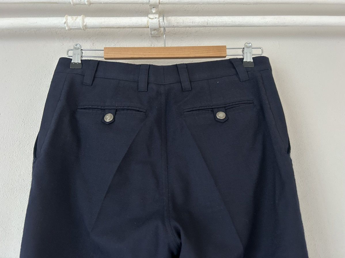 Brunello Cucinelli Brunello Cucinelli Navy Wool Cargo Trousers Size US 34 / EU 50 - 10 Thumbnail