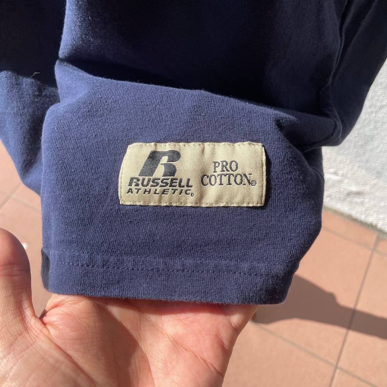 Russell Athletic RUSSEL ATHLETIC PRO COTTON TSHIRT Size US L / EU 52-54 / 3 - 2 Thumbnail