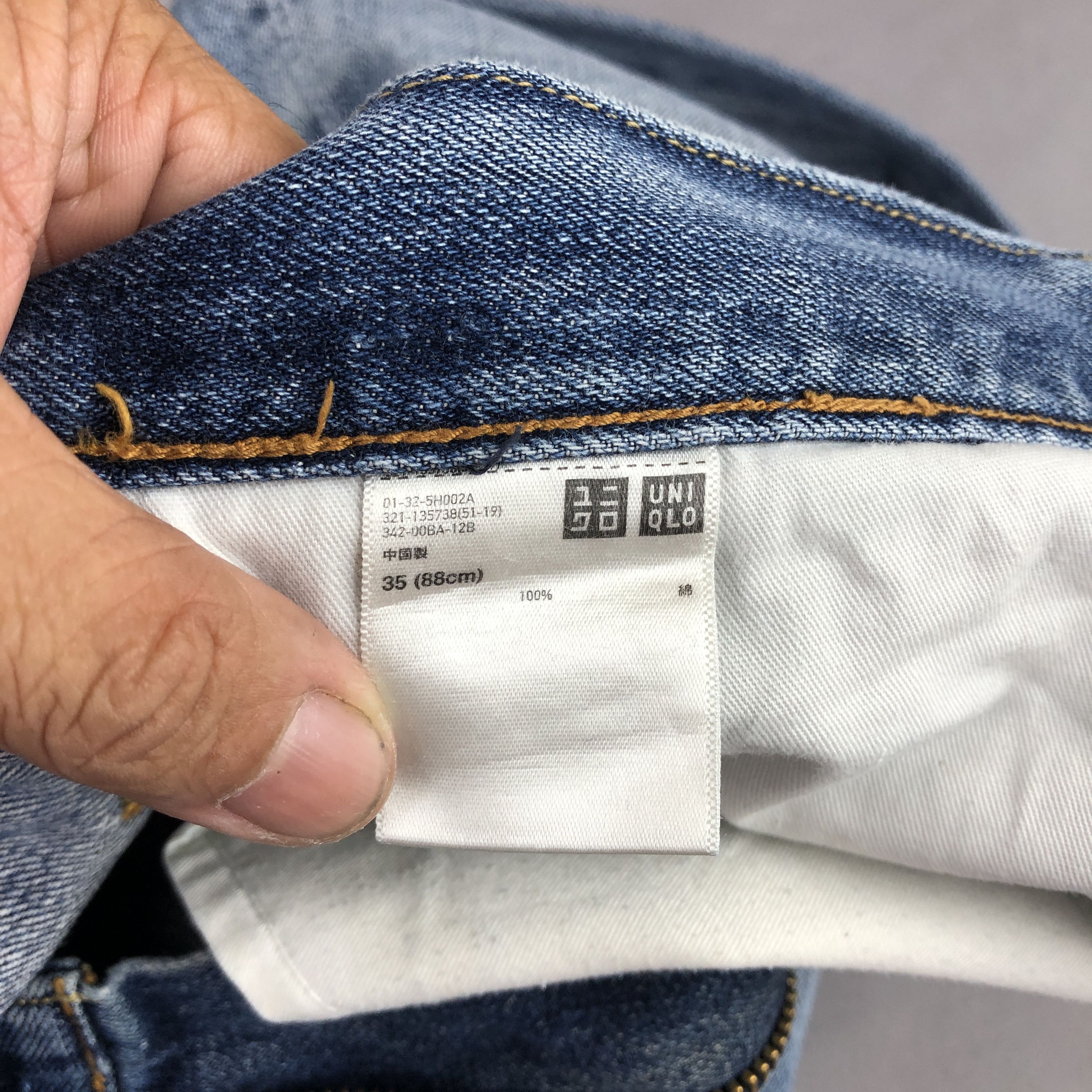 Japanese Brand Vintage Levis 501 Mud Wash Jeans Levi's Distressed Denim Size US 34 / EU 50 - 7 Thumbnail