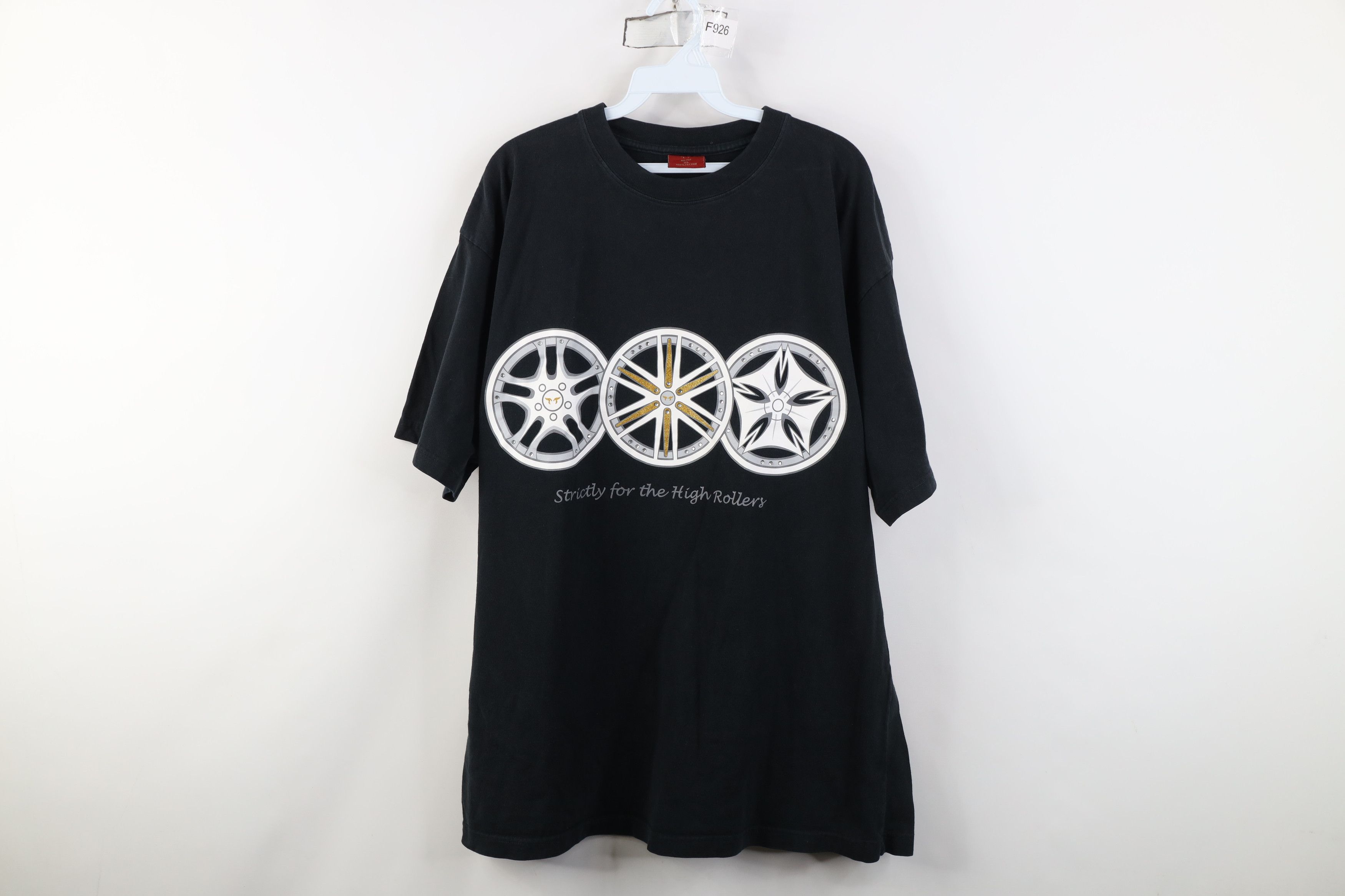 Vintage Vintage Y2K Streetwear Hip Hop Spinners Rims Car T-Shirt Size US XL / EU 56 / 4 - 1 Thumbnail