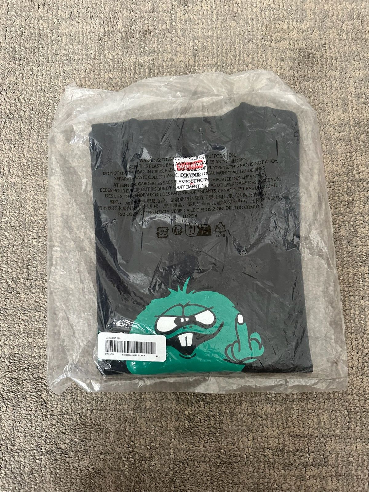 Supreme Supreme Camacho Tee Size US XL / EU 56 / 4 - 5 Thumbnail