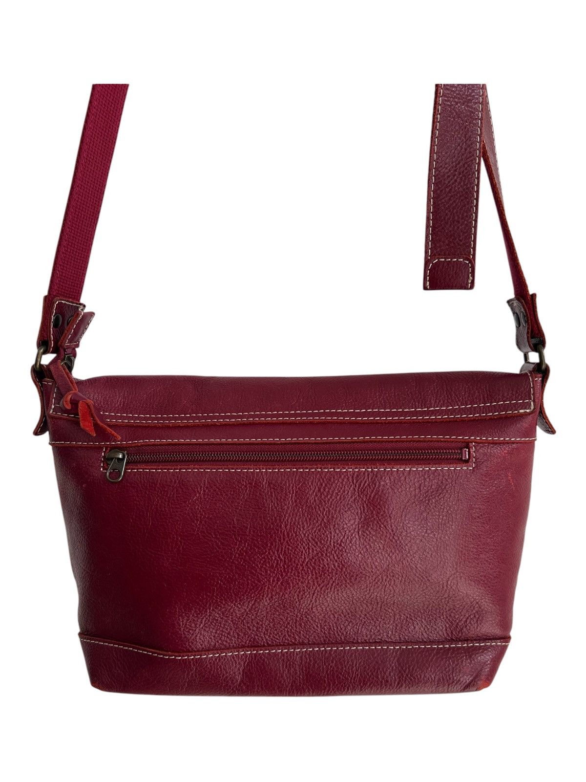 Comme des Garcons 🇯🇵 Craft LILY Genuine Leather Crossbody Messenger Bag Size ONE SIZE - 8 Thumbnail