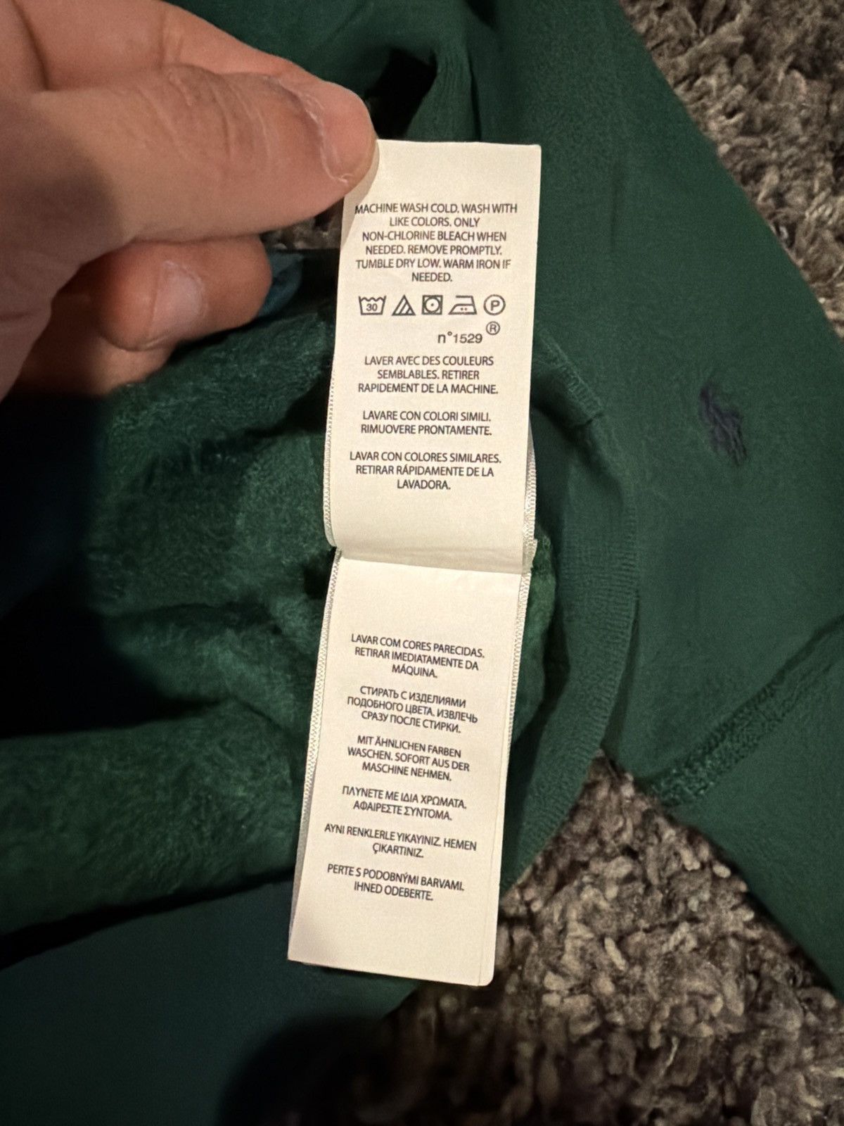 Polo Ralph Lauren Dark Green Polo Hoodie Size US M / EU 48-50 / 2 - 6 Thumbnail