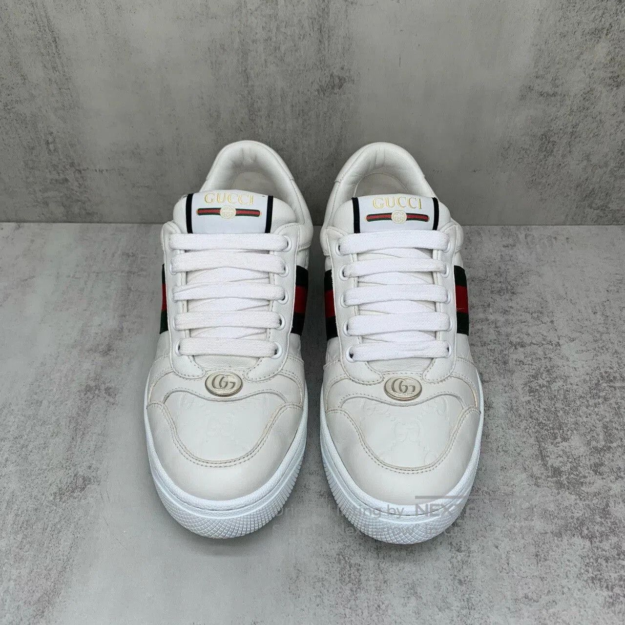 Gucci gucci white g logo sneakers size 36. Size US 6 / IT 36 - 4 Thumbnail