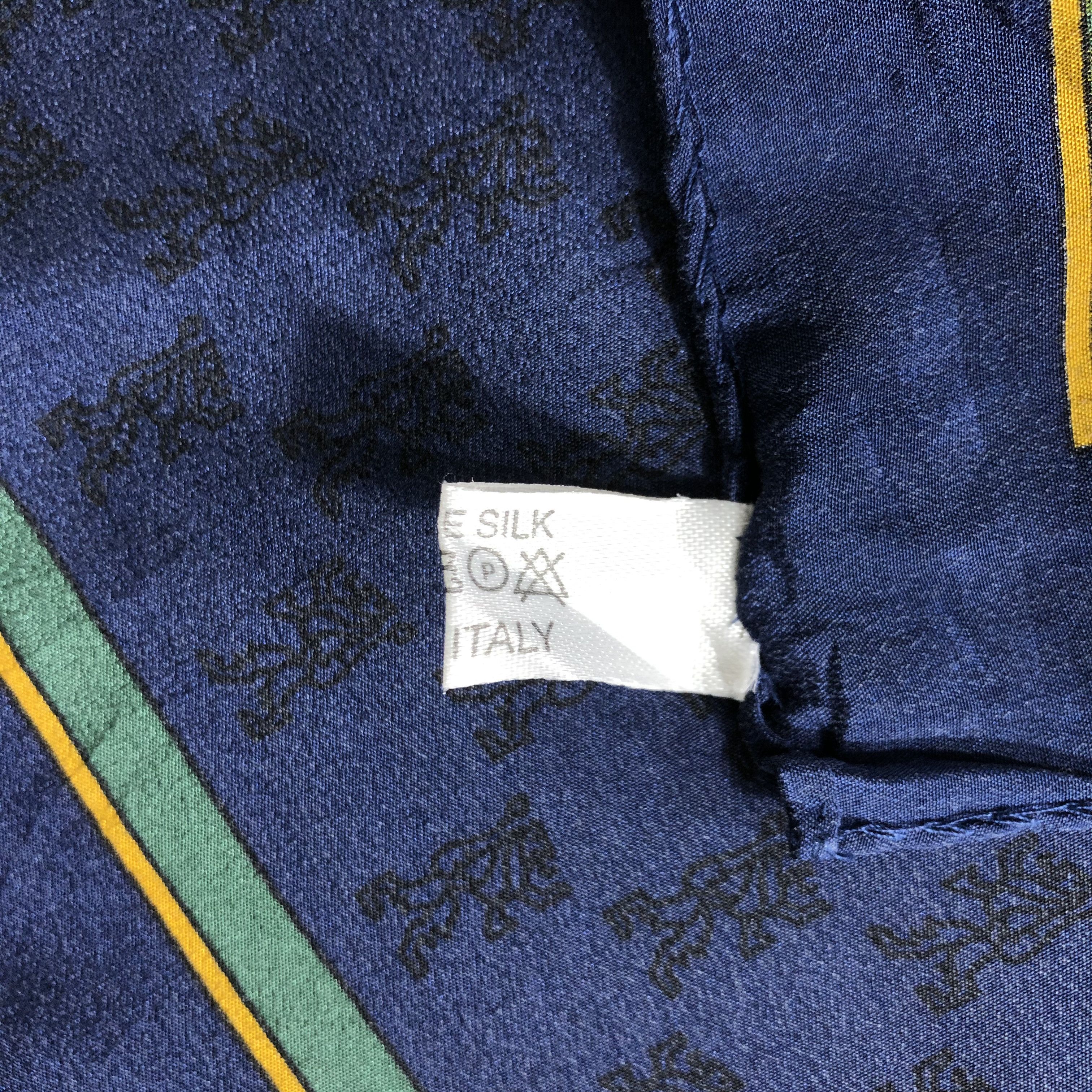 Vintage Vintage City Of Rotterdam Silk Scarf Size ONE SIZE - 6 Thumbnail