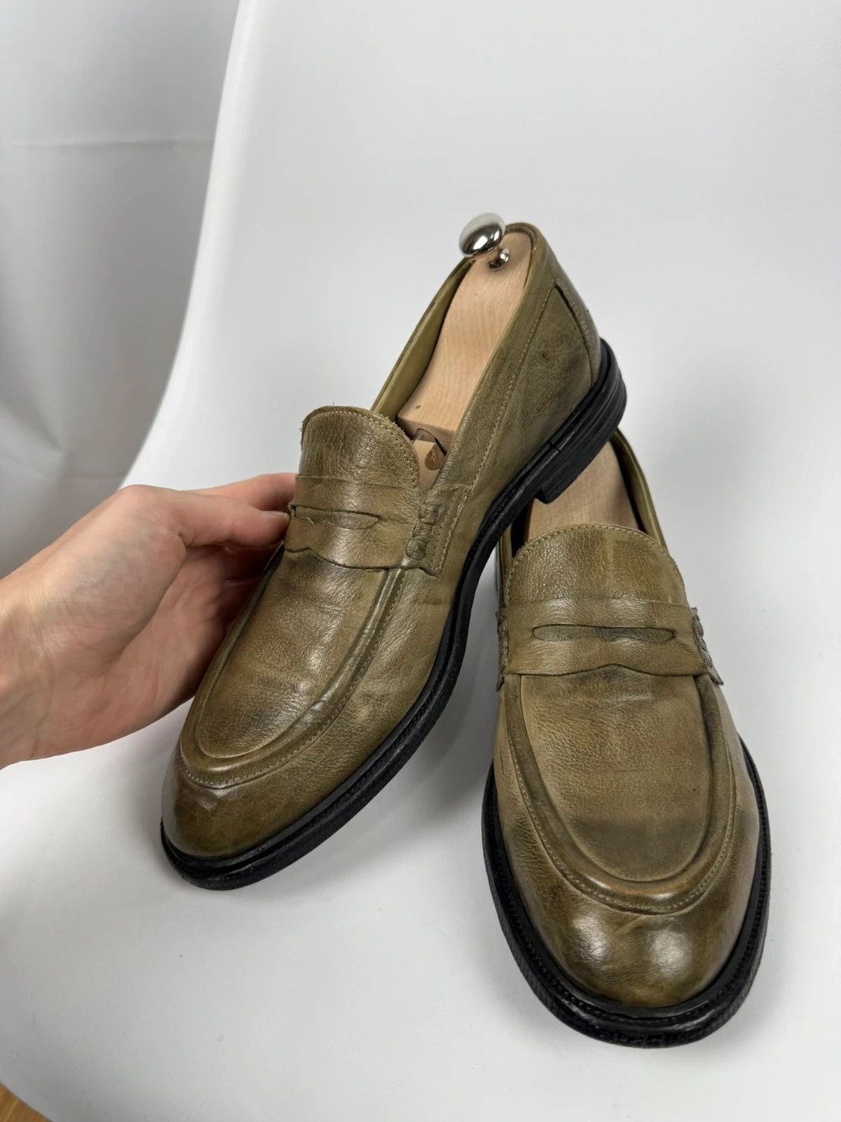 Other Pawelks Italy Loafers Genuine Leather size 42 Size US 9 / EU 42 - 6 Thumbnail