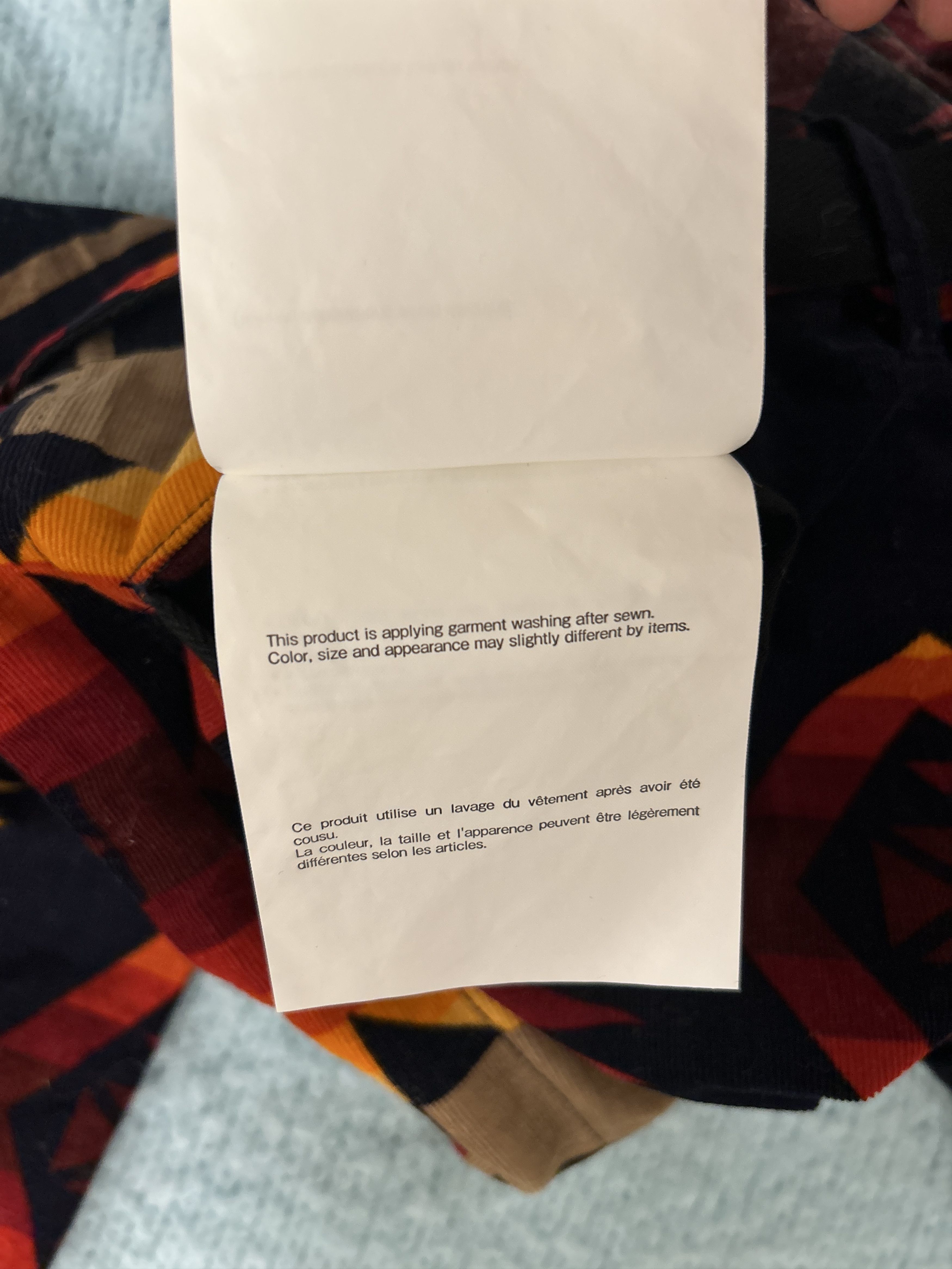 Pendleton × Sacai Sacai Pendleton corduroy pants navajo size 2 Size US 30 / EU 46 - 9 Thumbnail