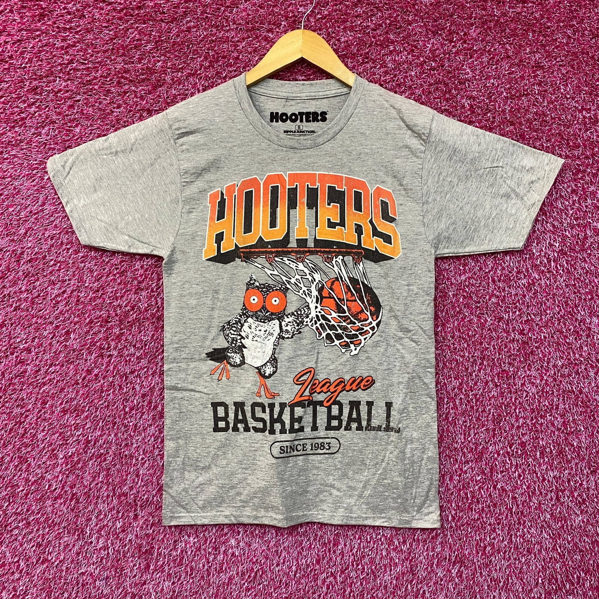 Ripple Junction Hooters League Basketball Since 1983 Retro Style T-Shirt Sma Size US S / EU 44-46 / 1 - 1 Thumbnail