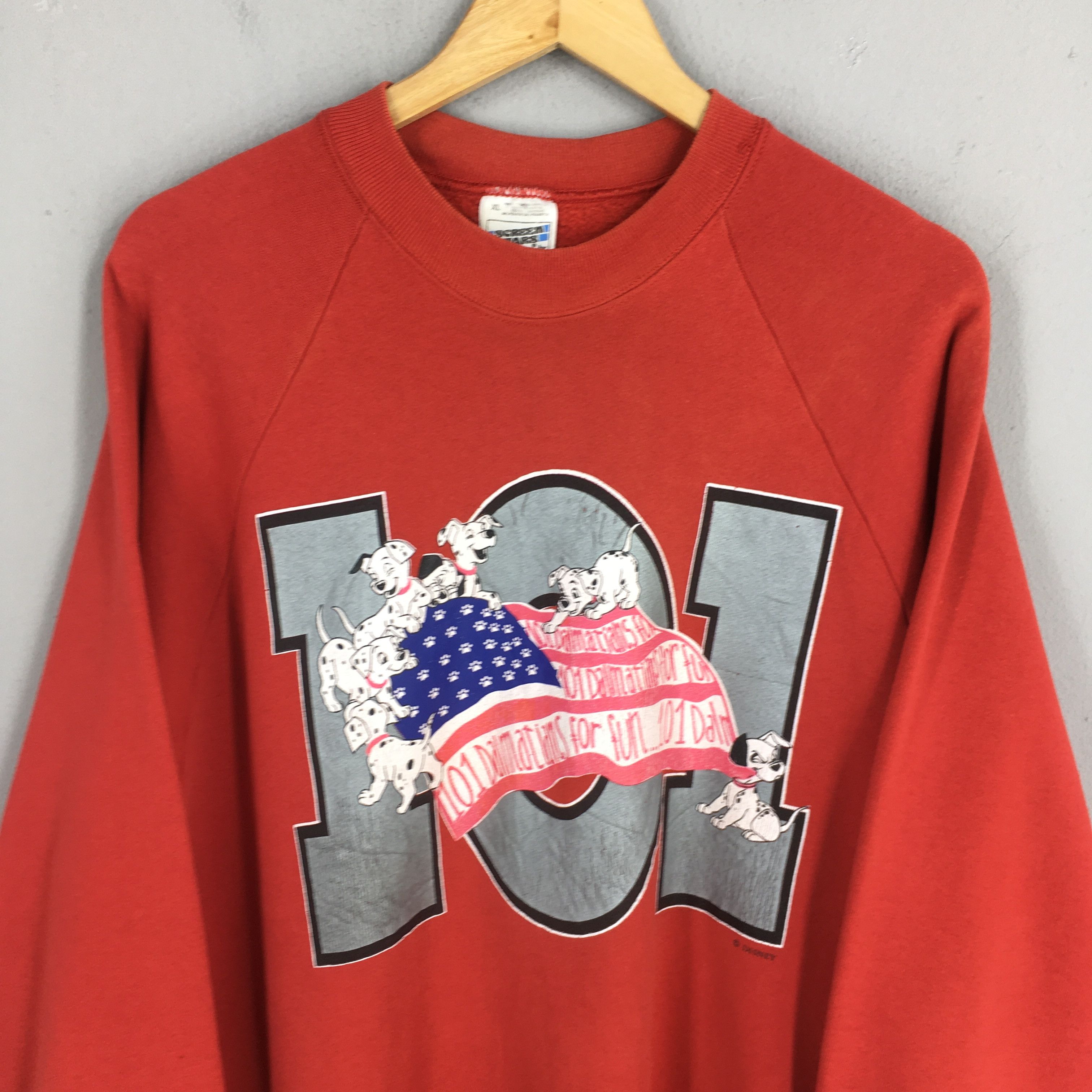 Other Vintage 101 Dalmatians Dog Cartoon Sweatshirt XLarge Size US XL / EU 56 / 4 - 2 Thumbnail