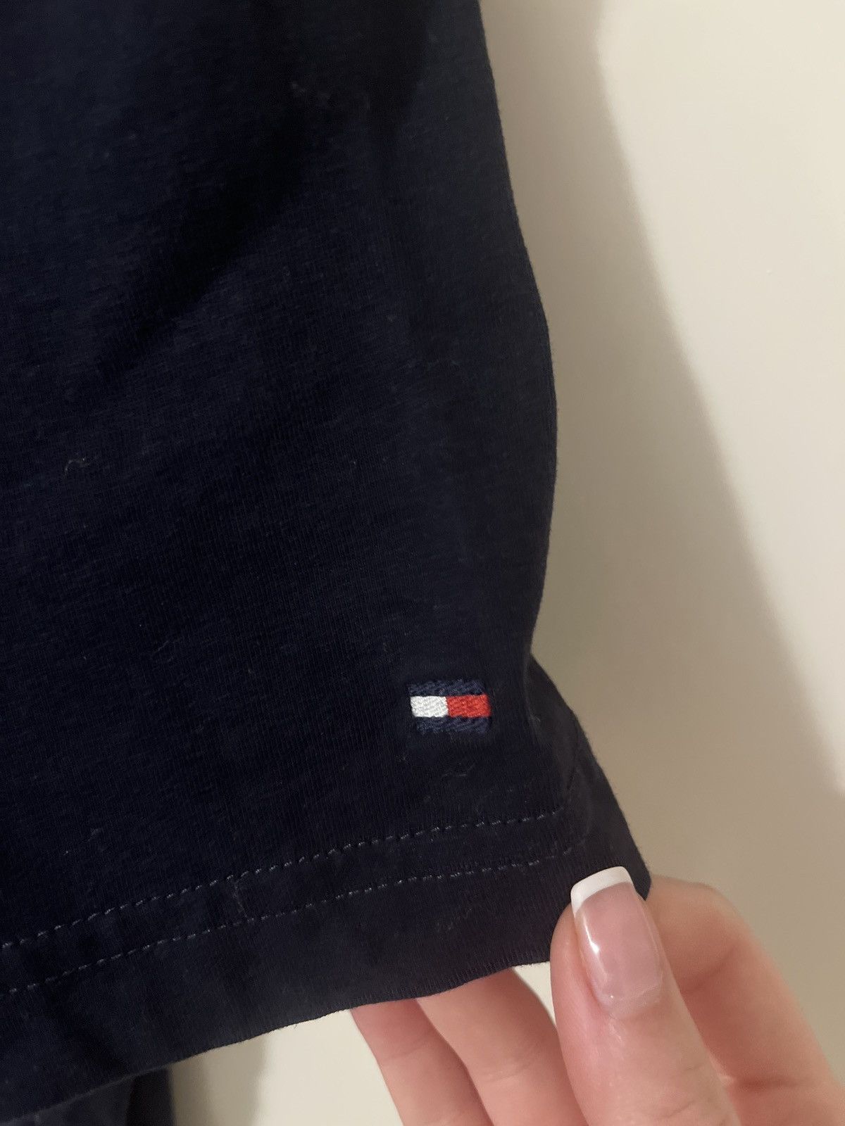 Tommy Hilfiger Navy Blue Tommy Hilfiger Tshirt Size S / US 4 / IT 40 - 2 Thumbnail