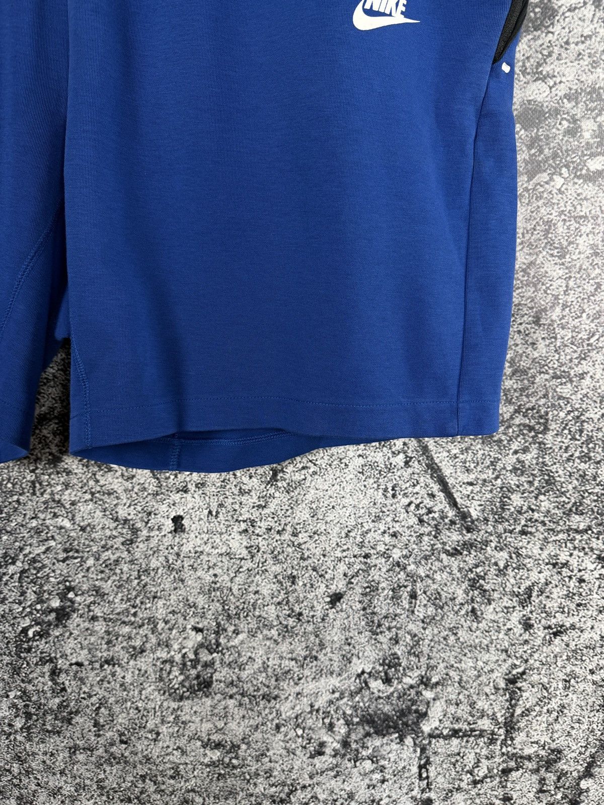 Nike Men’s Nike NSW Tech Fleece Cotton Shorts Blue Size XL Size US 40 / EU 56 - 5 Thumbnail