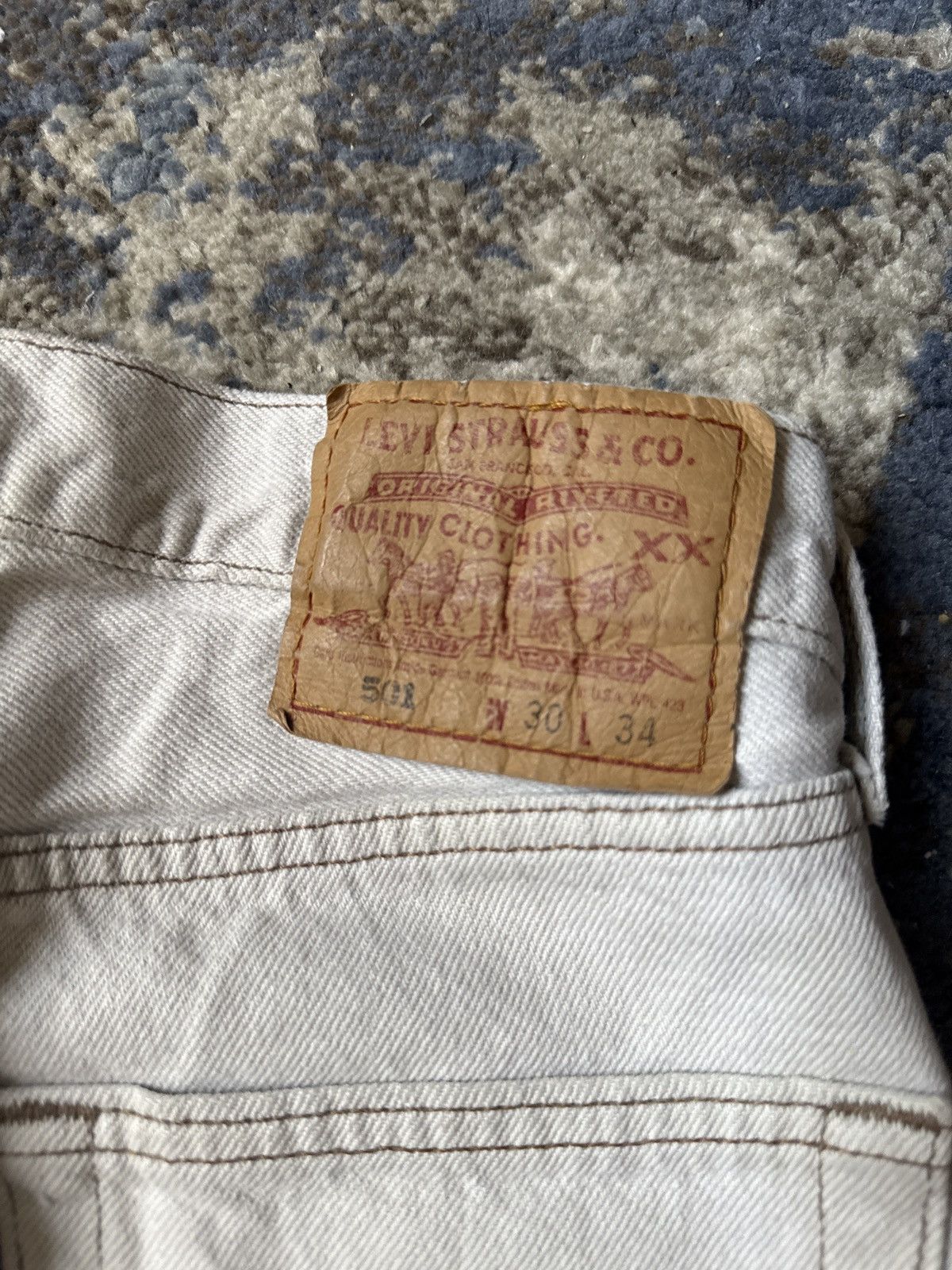 Levi's Vintage Clothing Vintage levi 501 30x34 Size US 30 / EU 46 - 2 Thumbnail