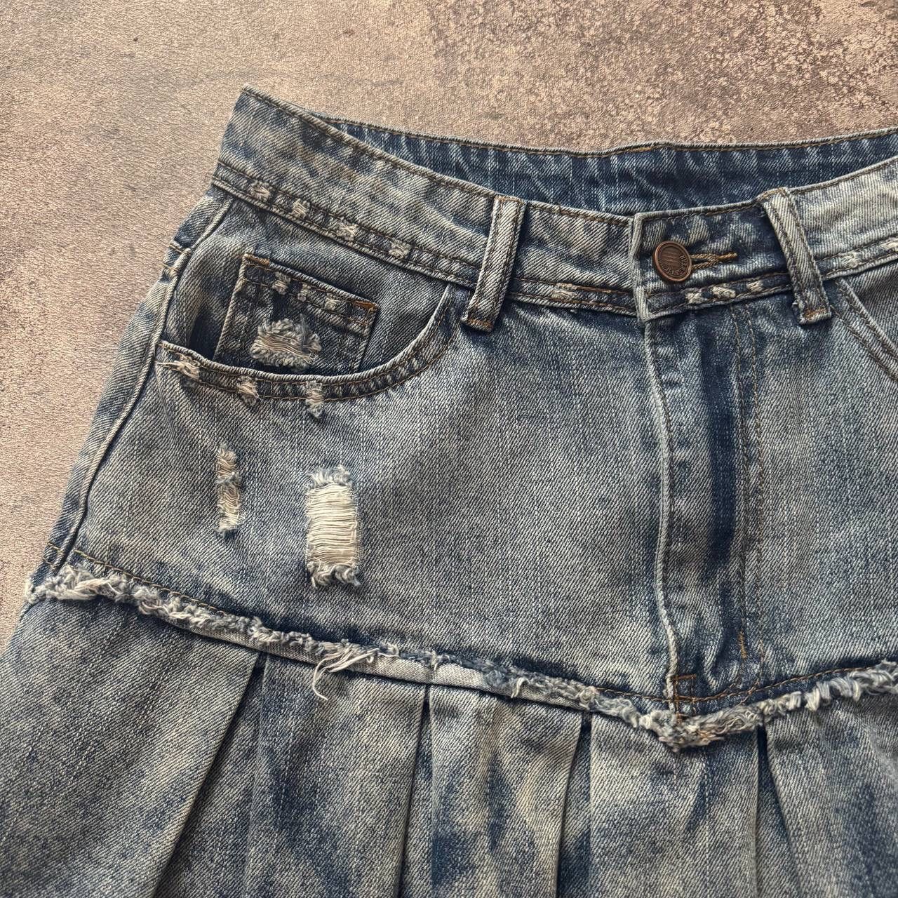 Hysteric Glamour × Japanese Brand × Vintage Amazing Vintage Super Sexy Pleated Y2K Mini Skirt Size 26" / US 2 / IT 38 - 2 Thumbnail
