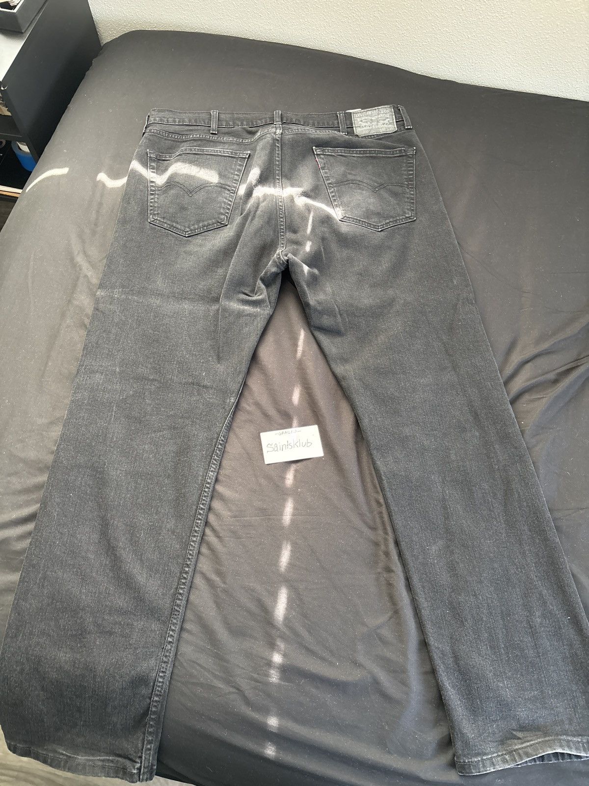 Levi's Levi’s Strauss 505 black denim jeans Size US 40 / EU 56 - 3 Thumbnail