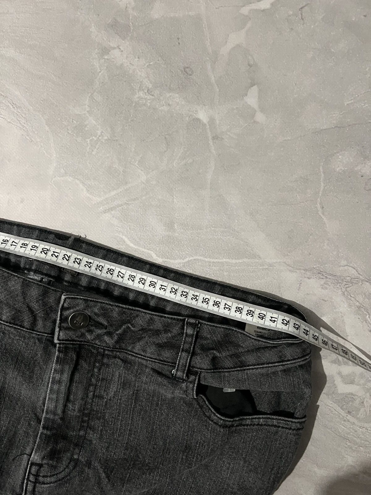 Japanese Brand Japanese Avant Garde Baggy Jeans / Glamour Dark wear y2k Size US 34 / EU 50 - 10 Thumbnail