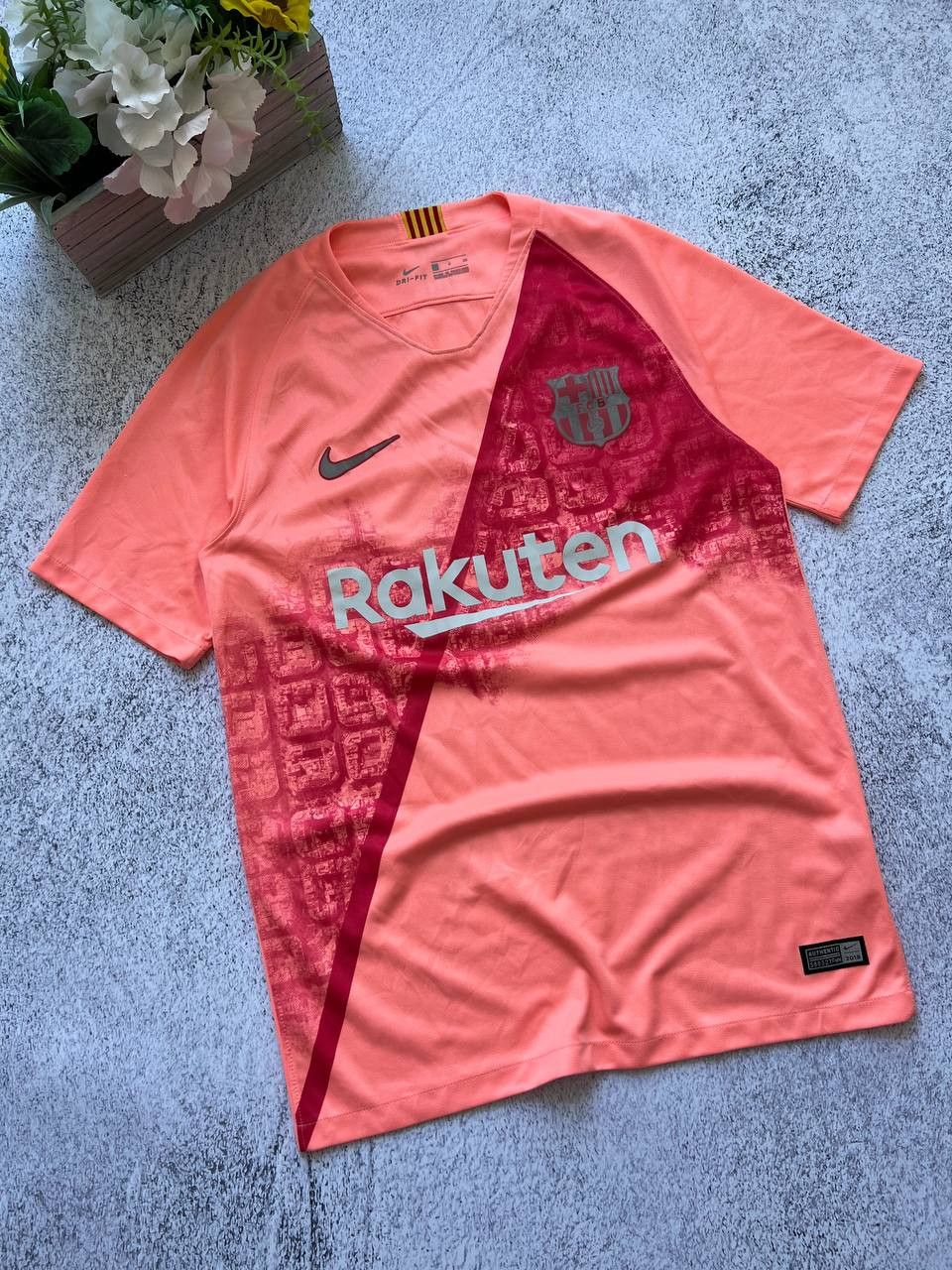 Nike Barcelona reflective nike 2018/2019 jersey blokecore rare Size US S / EU 44-46 / 1 - 12 Thumbnail