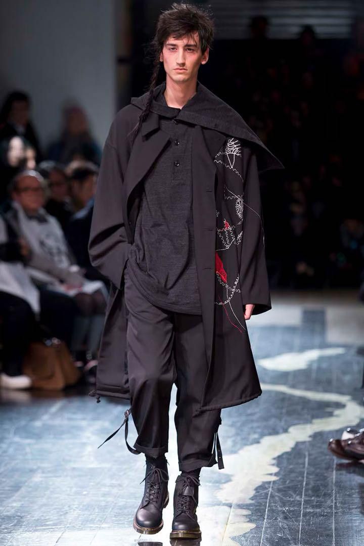 Yohji Yamamoto Yohji Yamamoto POUR HOMME 16aw Rie Gabber Mod Coat Size US S / EU 44-46 / 1 - 1 Thumbnail