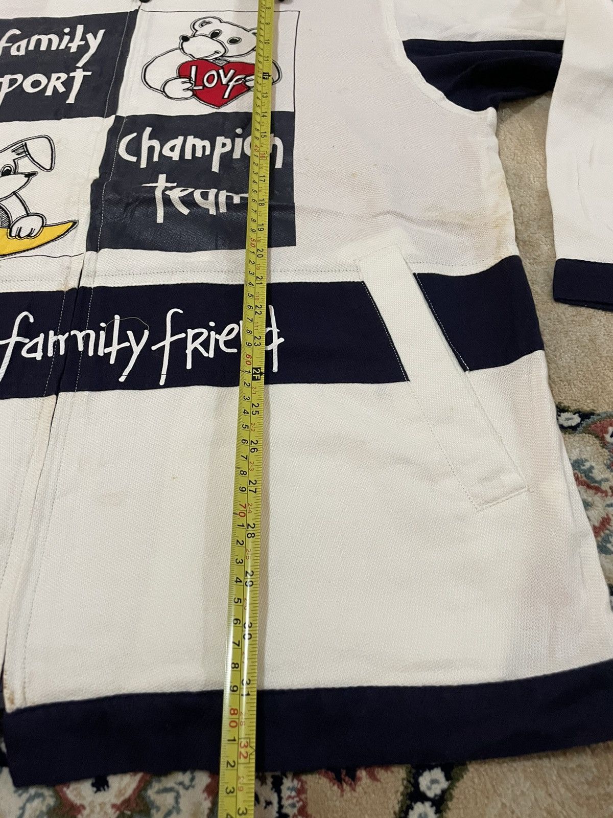 Jean Charles De Castelbajac × Vintage Rare❗️Jean Charles De Castelbajac Hoodie Nice Pattern Size US XL / EU 56 / 4 - 11 Thumbnail