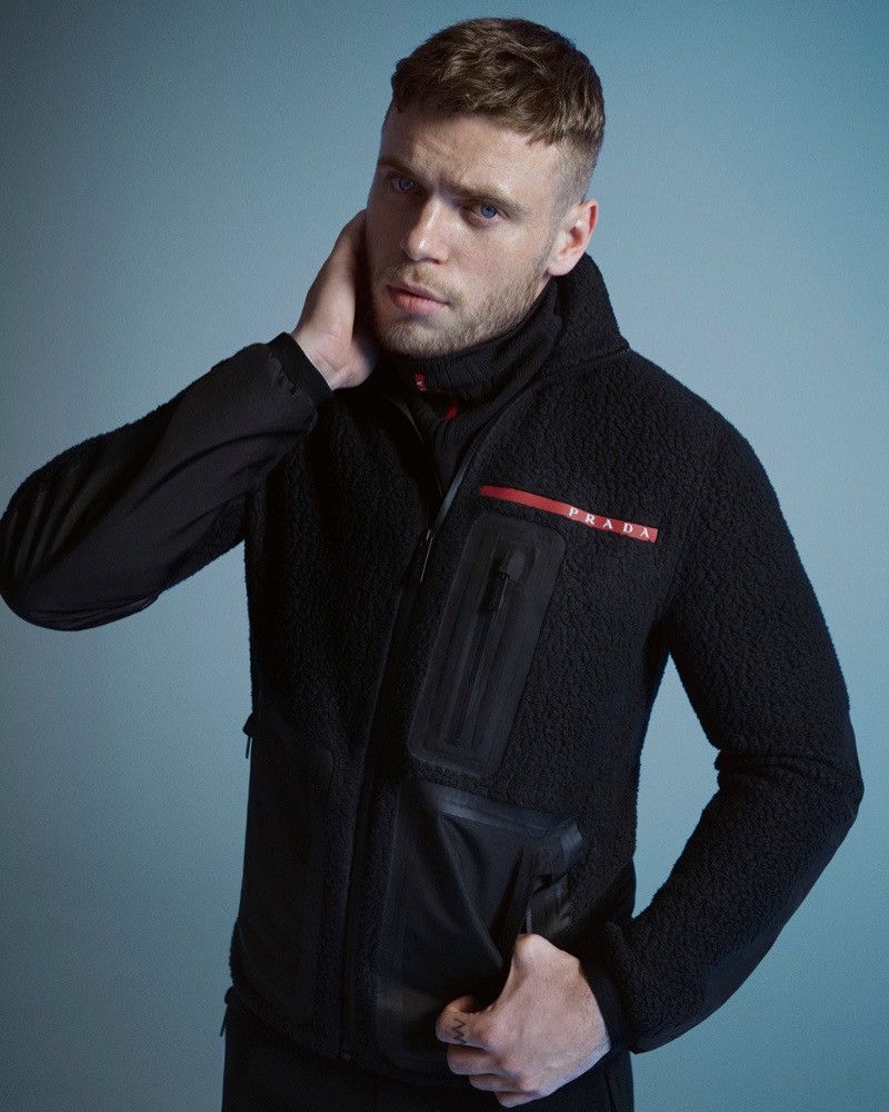 Prada (NEW) Linea Rossa FW20 Recycled Fleece Technical Jacket Size US XXL / EU 58 / 5 - 9 Thumbnail