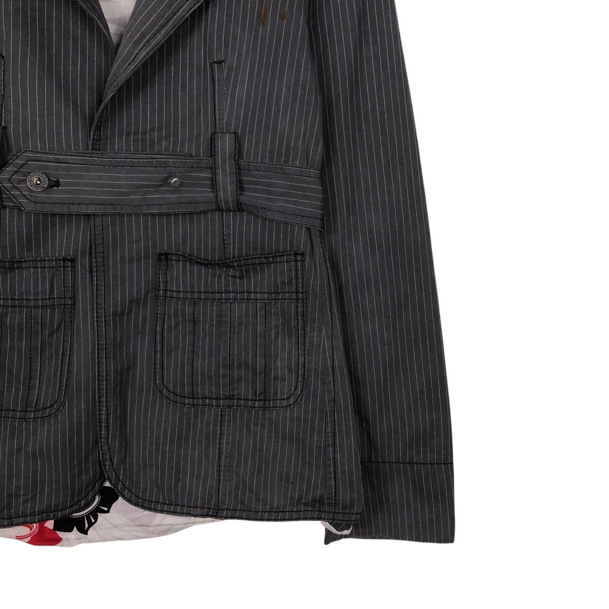 Diesel 📌Hickory Chore Work Striped Jacket Diesel Issey Miyake Size US S / EU 44-46 / 1 - 6 Thumbnail