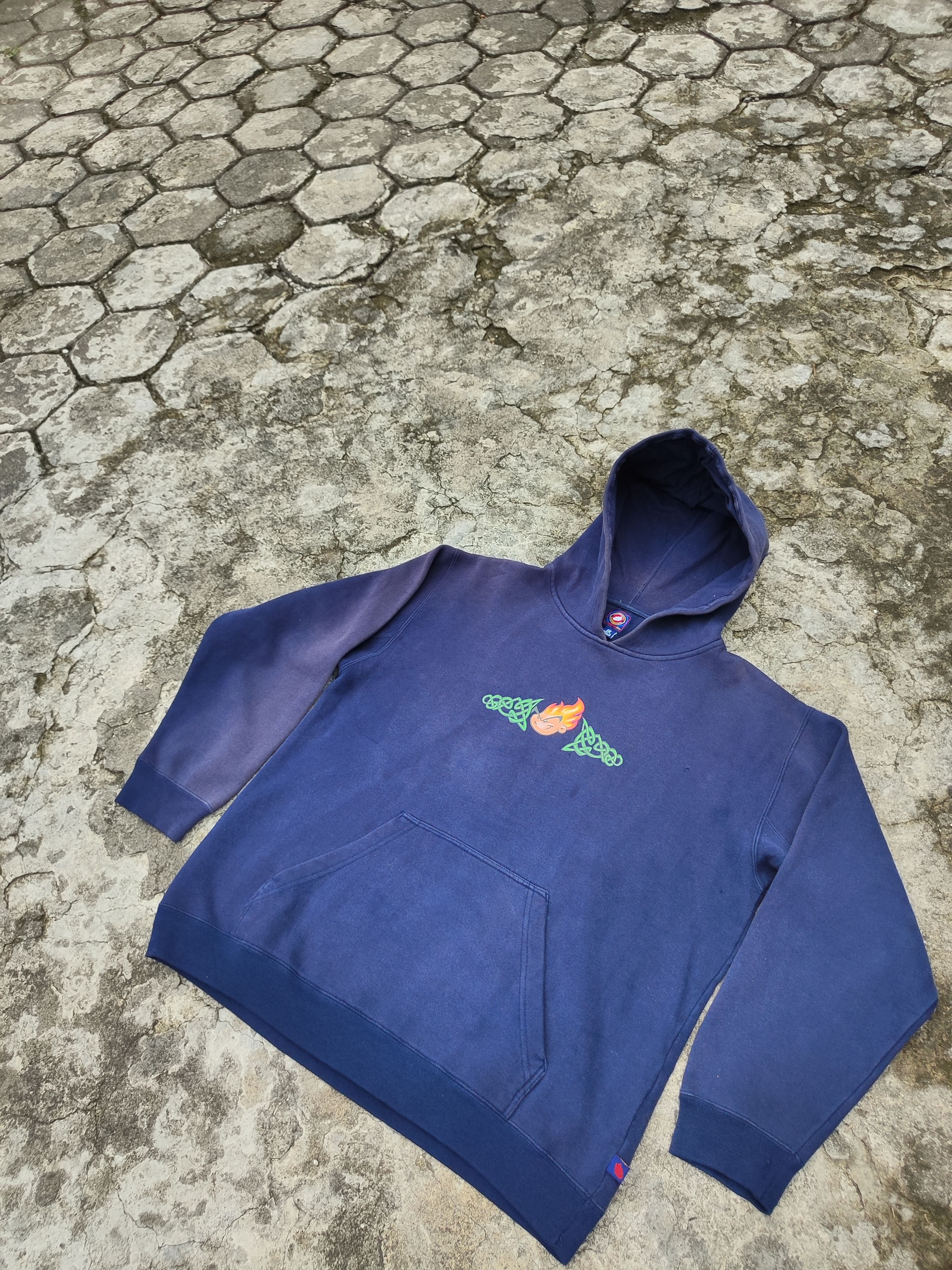 JNCO Jnco Flame Head Hoodie Size US XL / EU 56 / 4 - 2 Thumbnail
