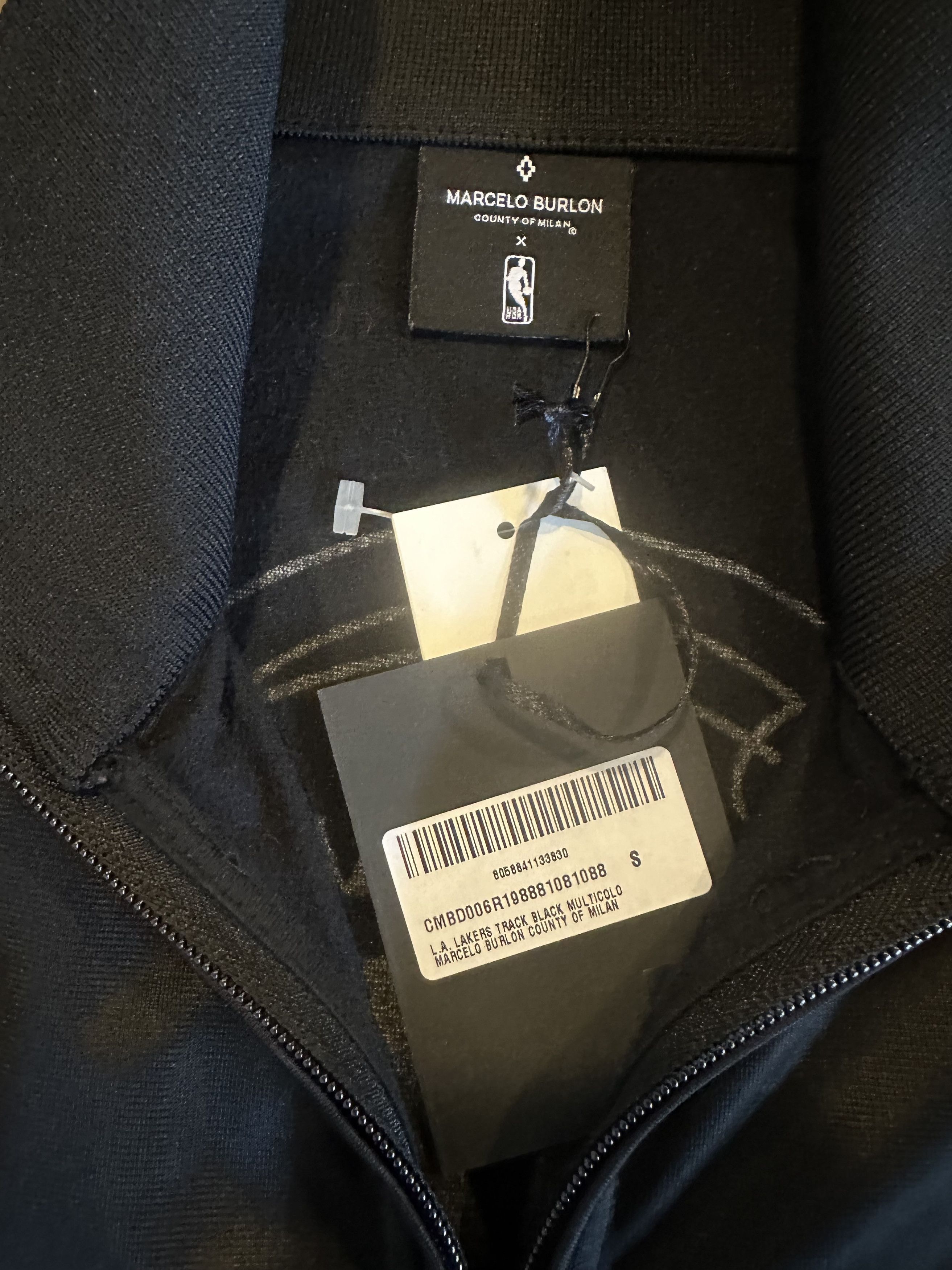 Marcelo Burlon × NBA Marcelo Burlon X NBA LA Lakers Tracksuit Jacket Size US S / EU 44-46 / 1 - 4 Thumbnail