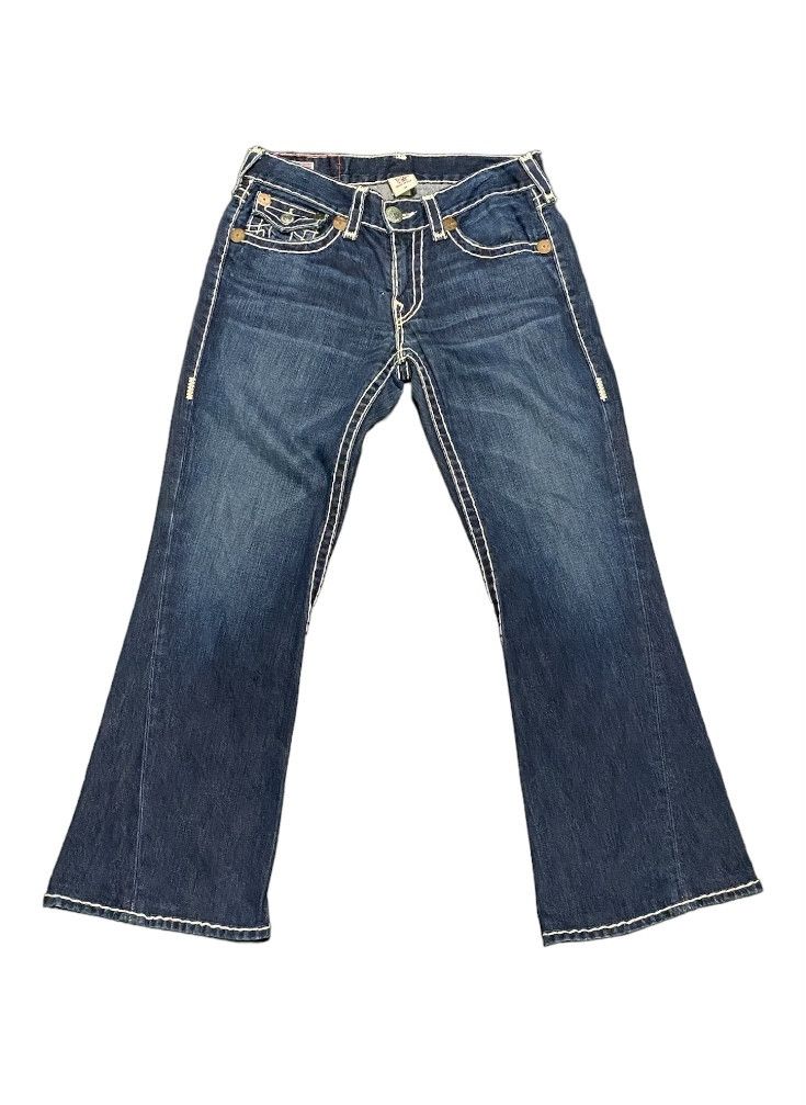 image of 14Th Addiction x True Religion Flare Japan True Religions Denim in Blue, Men's (Size 34)