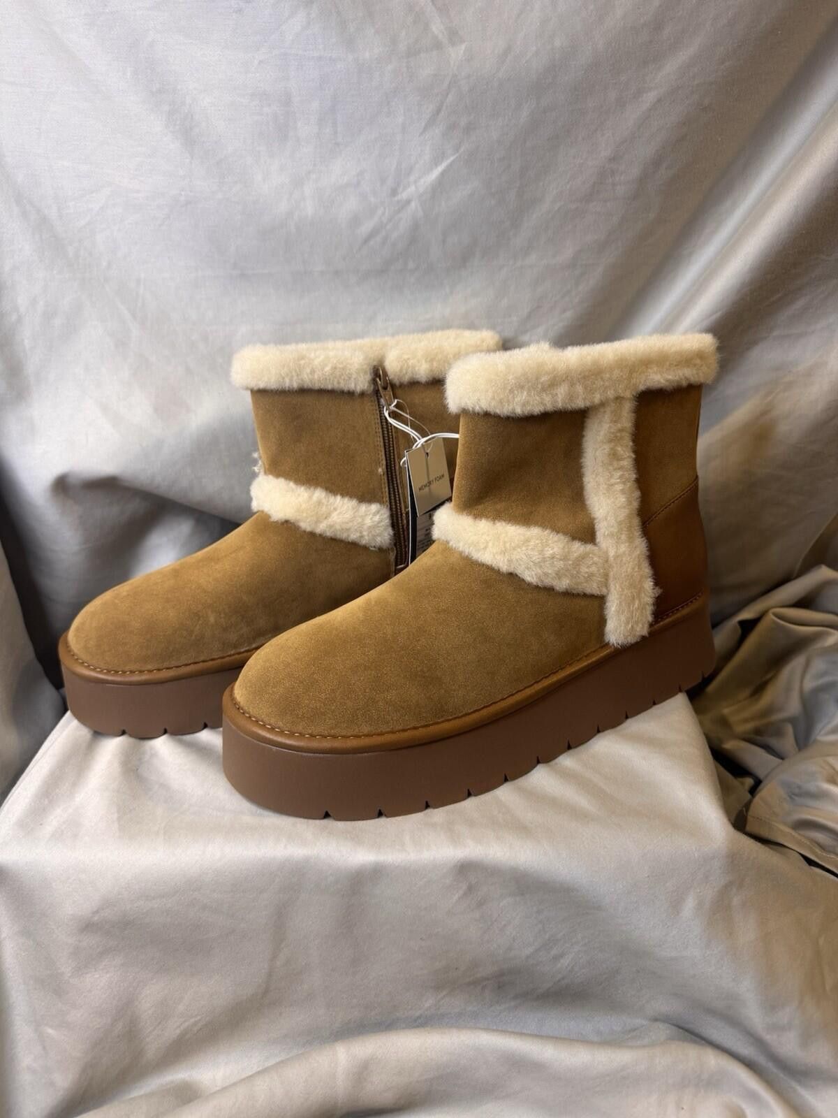 Other Universal Thread Women’s Luma Boots Cognac Sz 9 [A41] Size US 9 / IT 39 - 1 Thumbnail