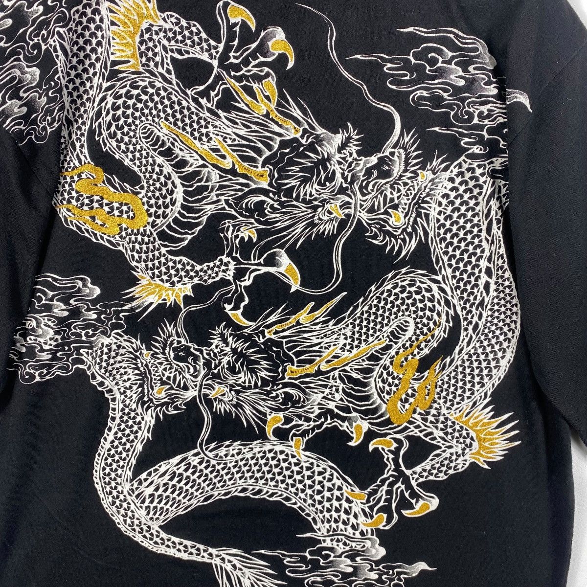 Japanese Brand Japanese Brand BULLET NOISE Sukajan Dragons Graphic Tee Size US XL / EU 56 / 4 - 2 Thumbnail