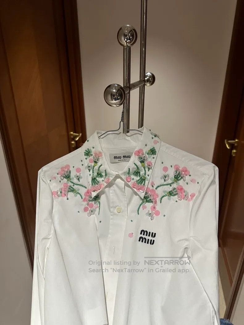 Miu Miu Miu Miu 38 shirt Size S / US 4 / IT 40 - 5 Thumbnail
