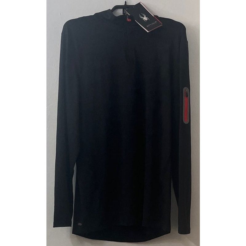 Other SPYDER Active Pro Web Shirt Stretch Breathable Black L - NEW Size US L / EU 52-54 / 3 - 14 Thumbnail