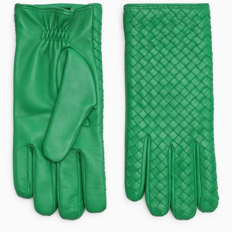 Bottega Veneta o1loc1c0824 Size: 8 / 687260 Intrecciato Leather Gloves Size ONE SIZE - 1 Thumbnail