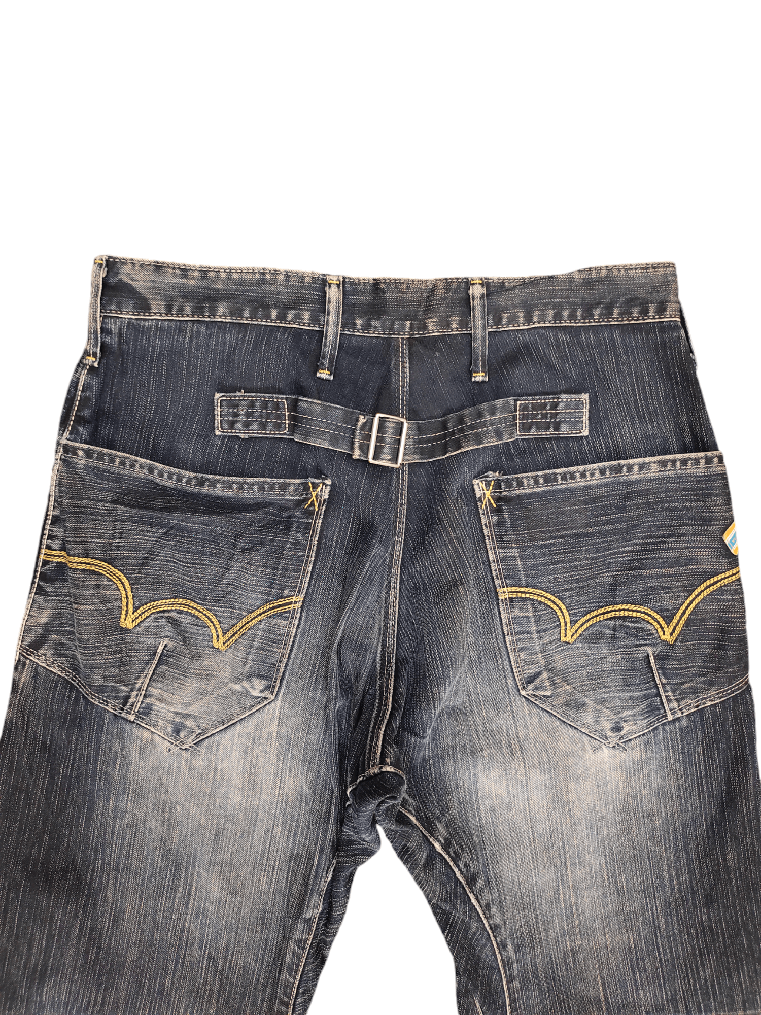 Edwin Edwin Function Clawmark Distress Loose Denim Jeans Y2k Size US 30 / EU 46 - 12 Thumbnail