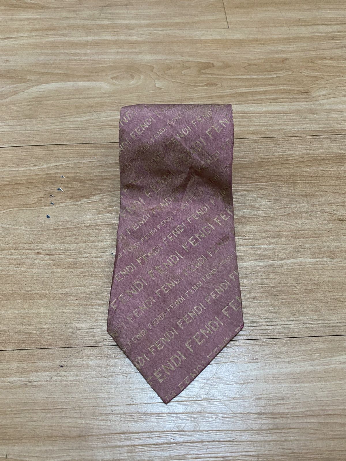 Fendi Vintage fendi full printed tie very rare Size ONE SIZE - 1 Thumbnail