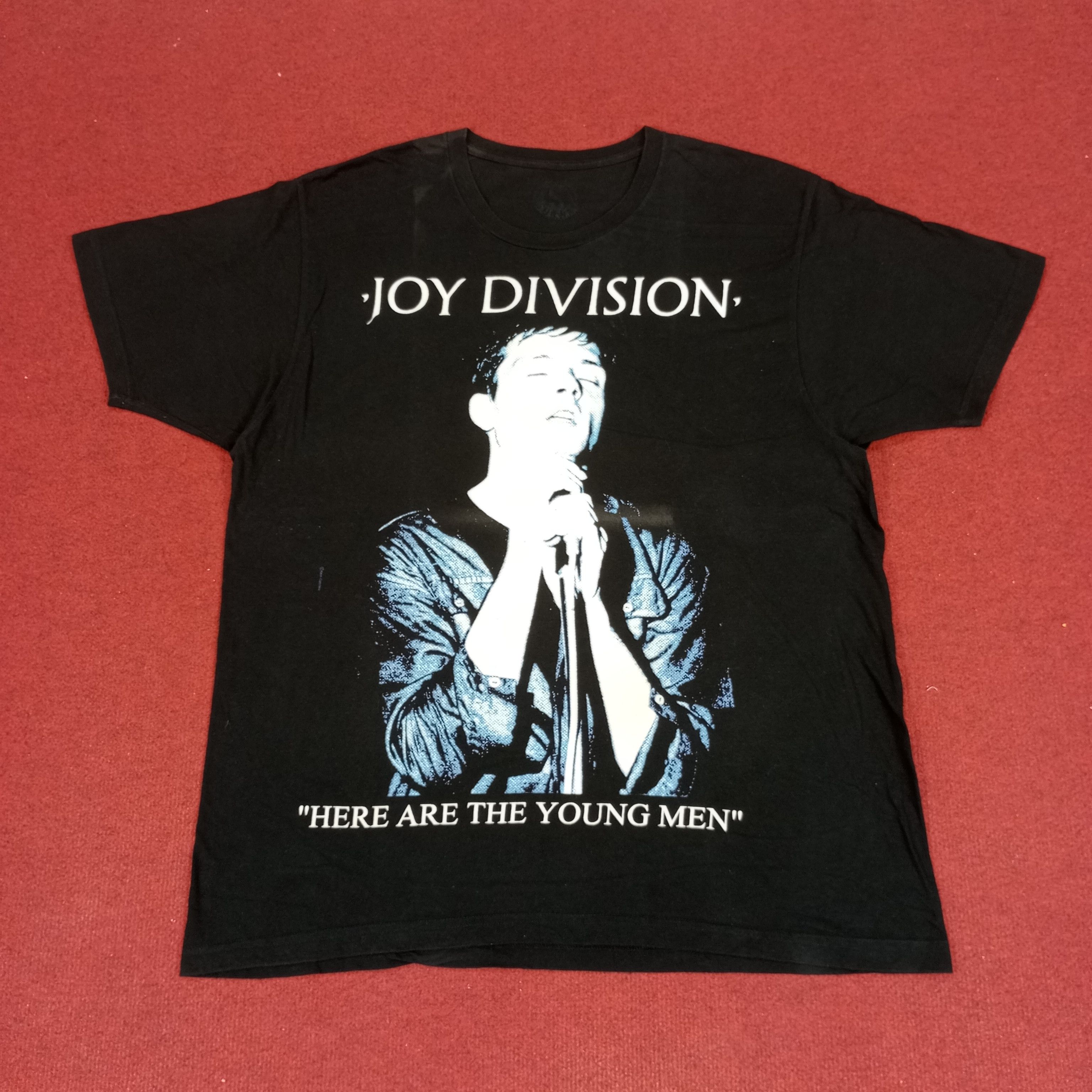 Band Tees × Vintage Joy Division Music Singer Phototees Style Tshirt Size US XL / EU 56 / 4 - 1 Thumbnail