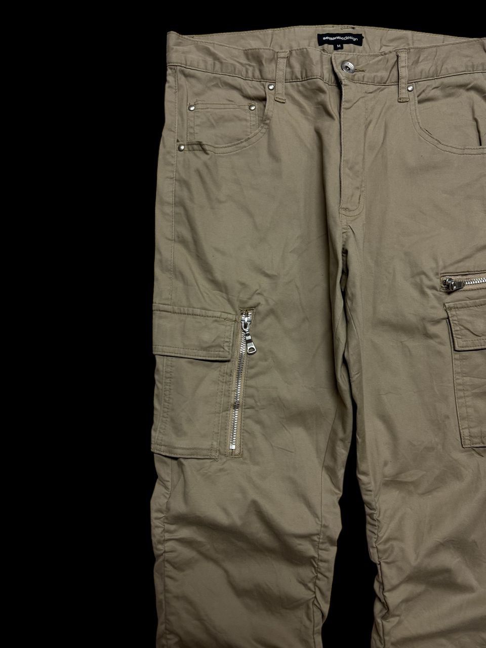 PPFM Grunge Semantic Design Ruched Multipocket Zipper Punk Cargo Size US 30 / EU 46 - 5 Thumbnail
