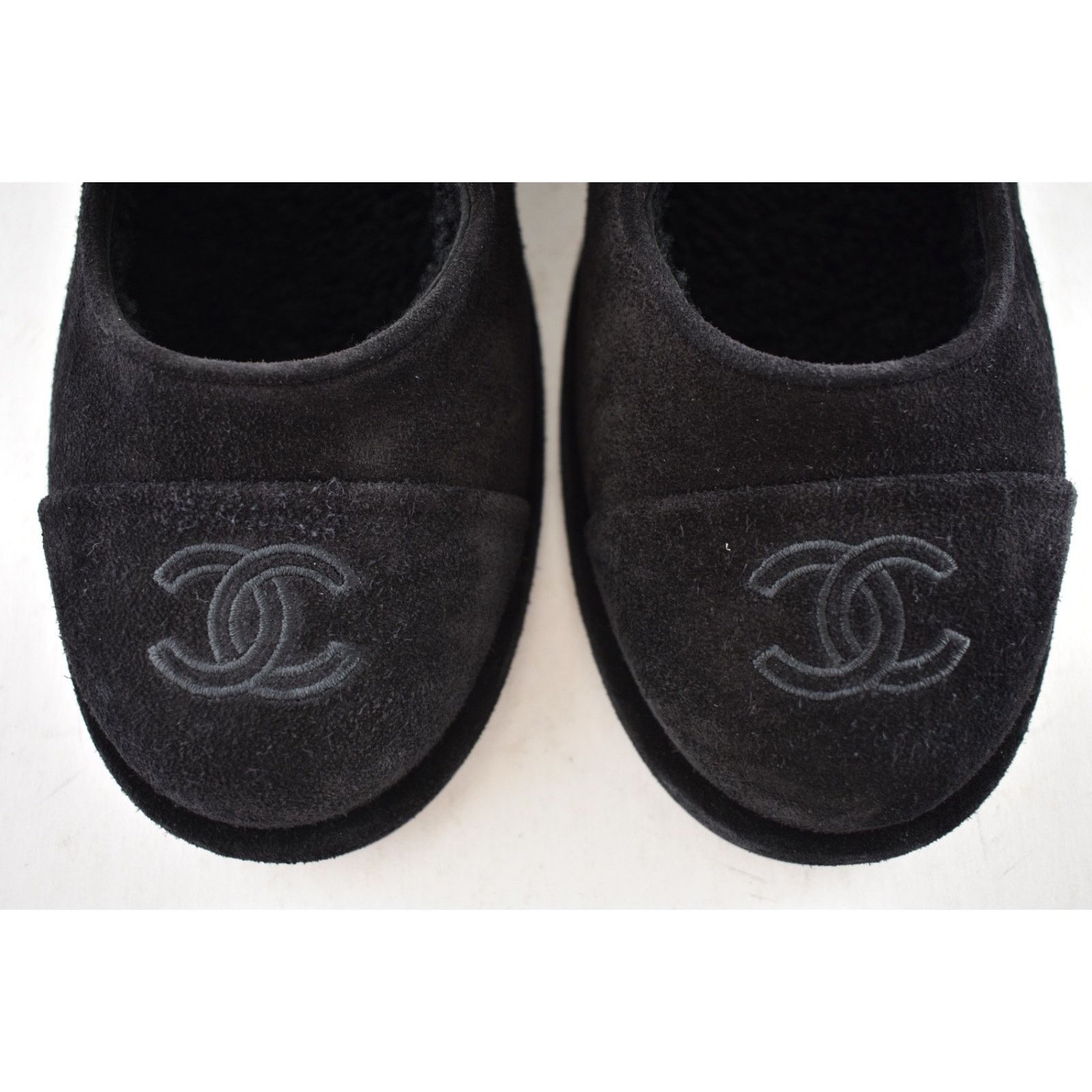 Chanel Chanel Shearling Mary Jane Moccasin Ballet Loafer Flat 37 Size US 7 / IT 37 - 12 Thumbnail