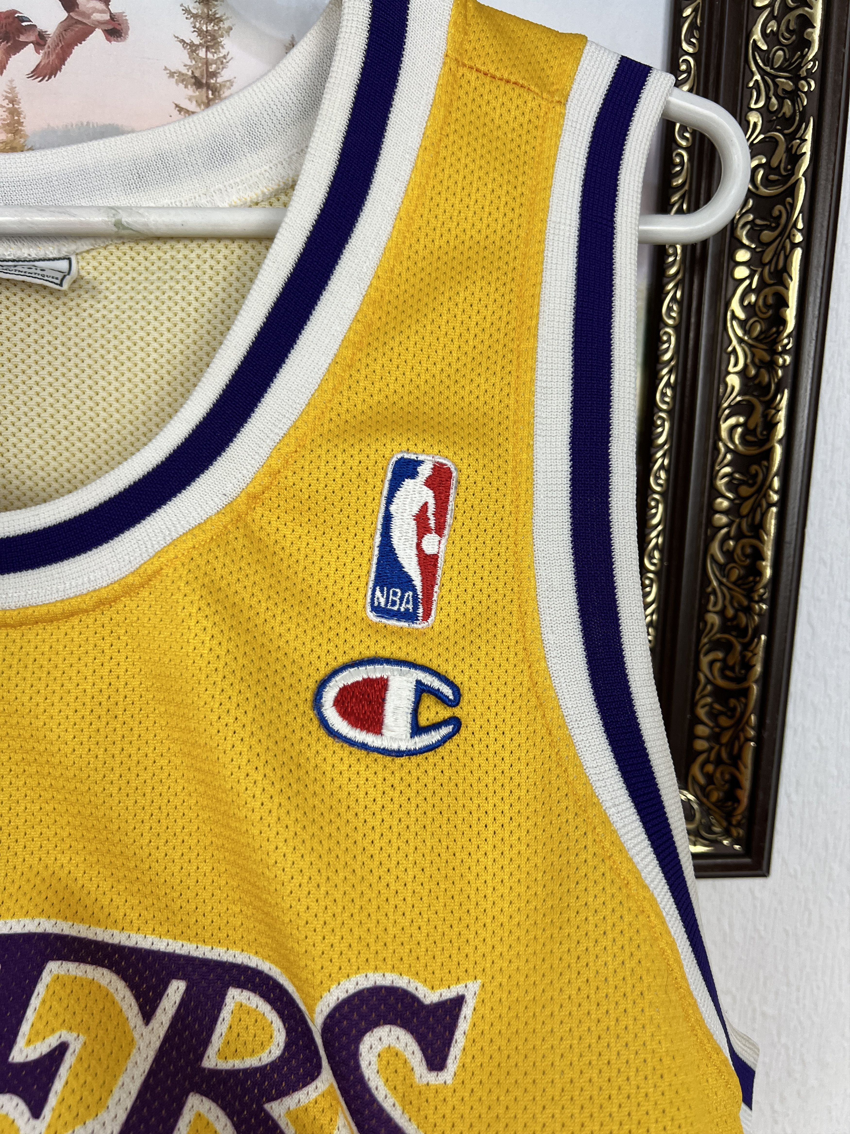 Champion Vintage Los Angeles Lakers NBA #8 Bryant GOAT Jersey Tee Size US M / EU 48-50 / 2 - 5 Thumbnail