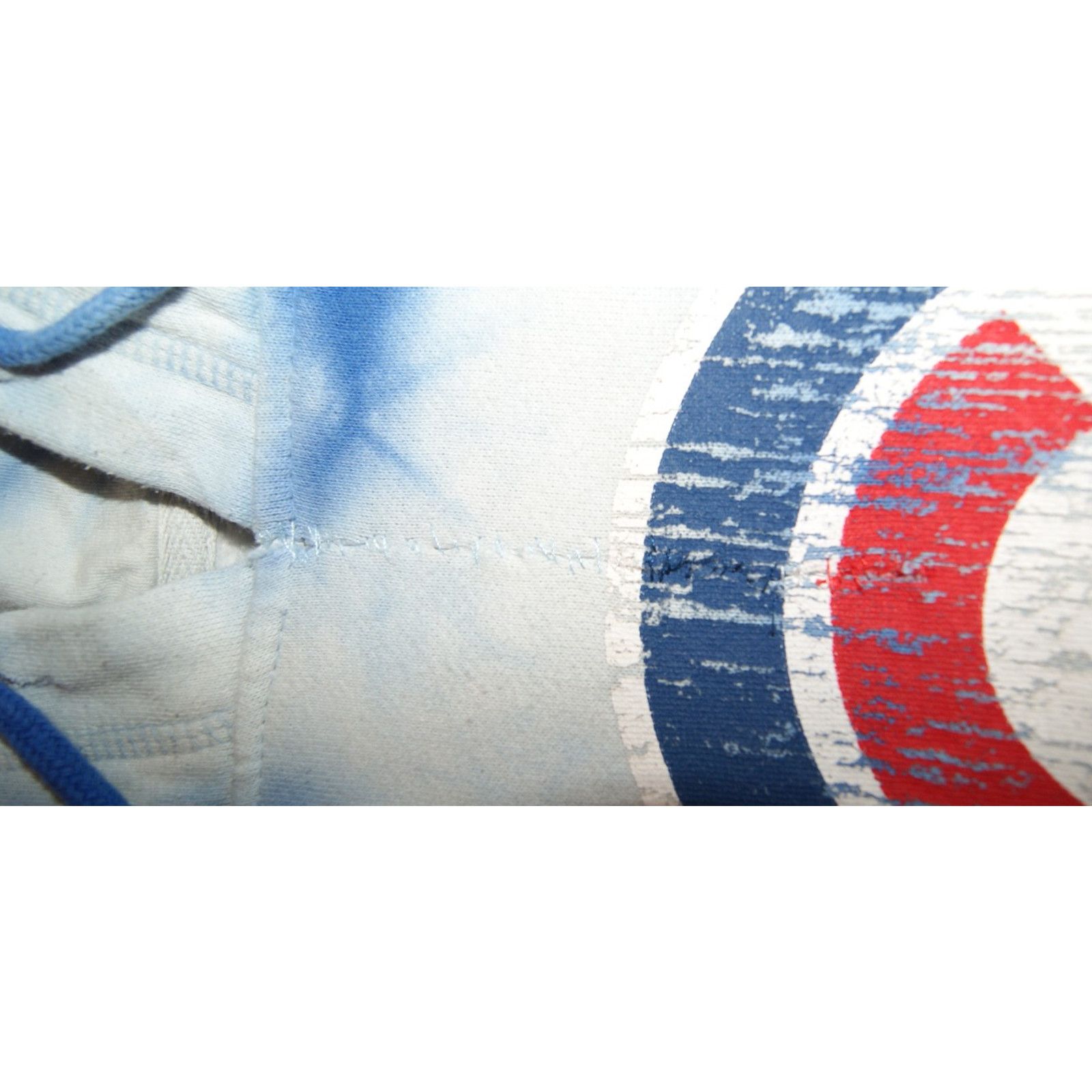New Era Chicago Cubs New Era Blue White Tie Dye S Hoodie Sweatshirt Size US S / EU 44-46 / 1 - 11 Thumbnail