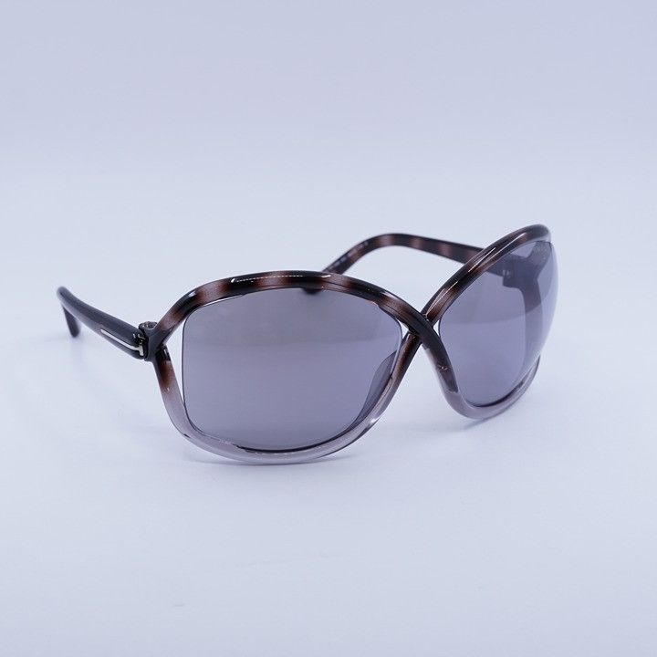 Tom Ford Tom Ford Bettina FT1068 55C Sunglasses Gradient Grey Havana Size ONE SIZE - 5 Thumbnail