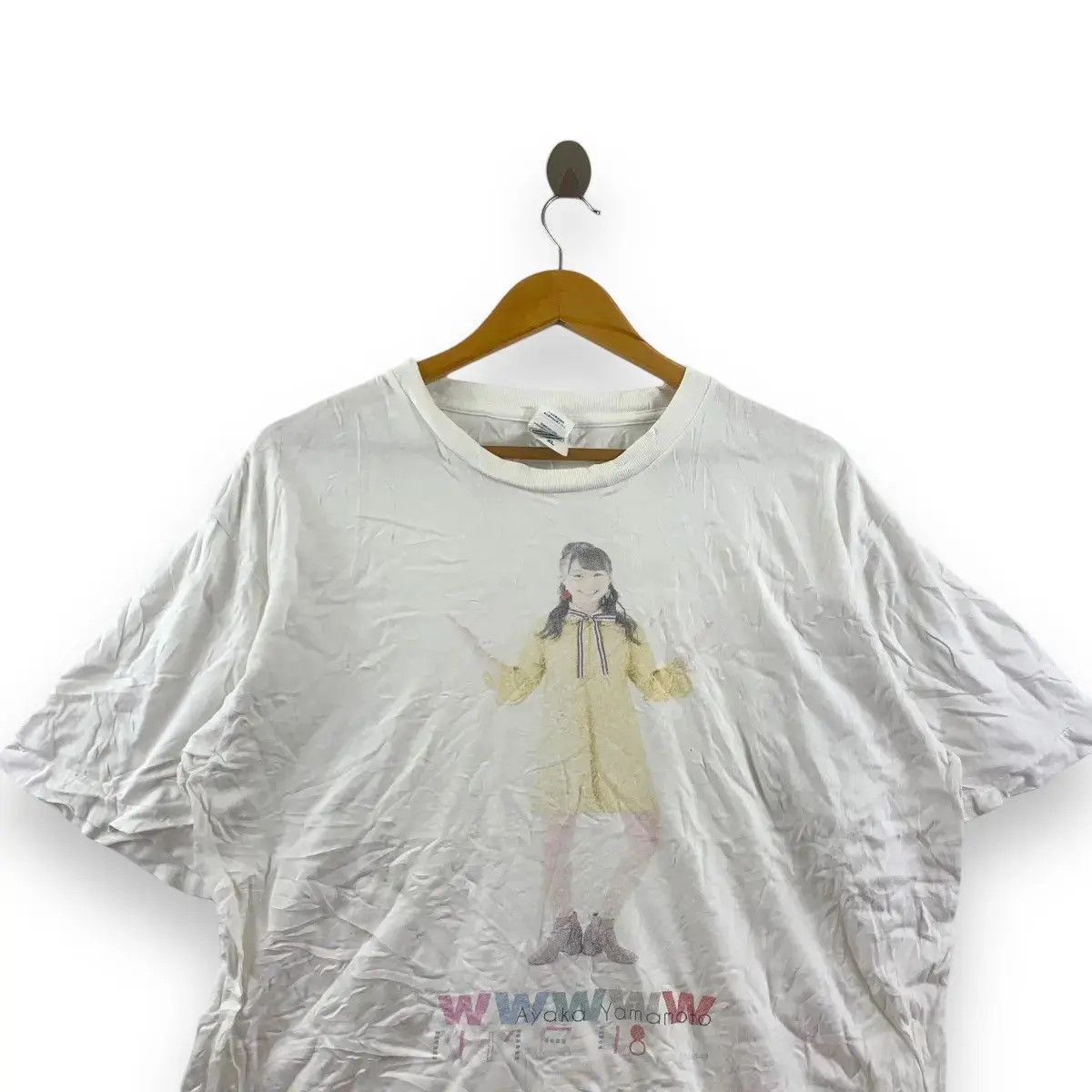 Japanese Brand AKB48 YAMAMOTO AYAKA NMB48 Japan Idol Group Tee Shirt J Pop Size US XL / EU 56 / 4 - 2 Thumbnail