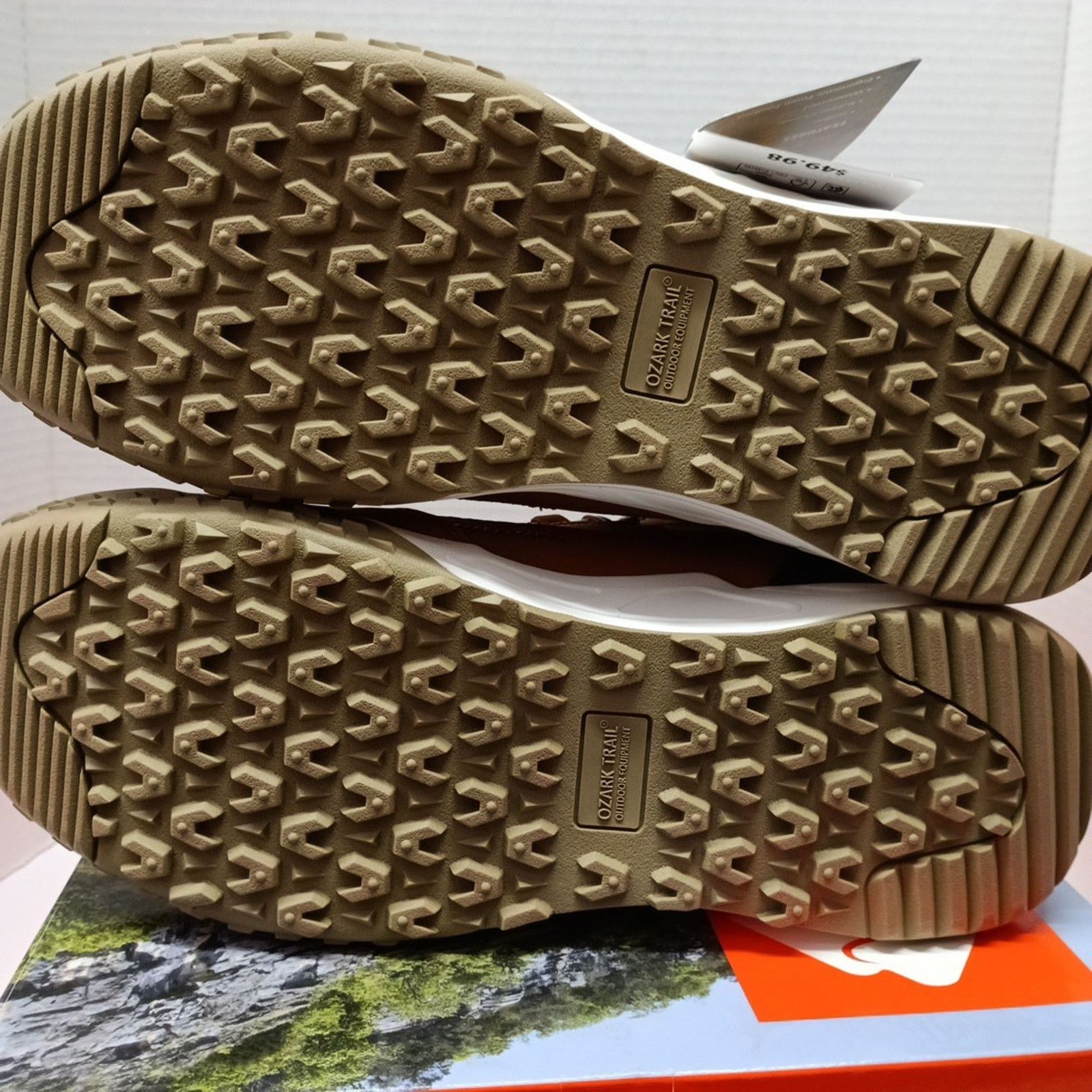 Other Men's Ozark Trail Waterproof Hiking Boots Size 10.5 Wheat Size US 10.5 / EU 43-44 - 8 Thumbnail