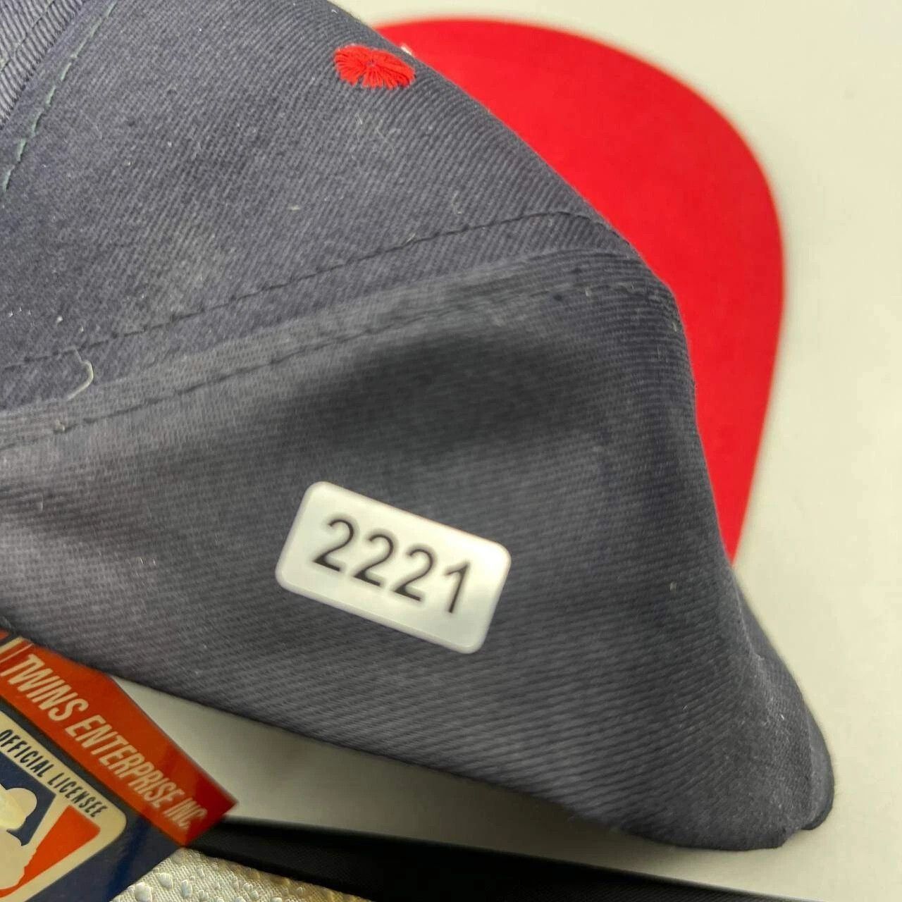 Twins Enterprise Inc. × Vintage Atlanta Braves Hat Men Twins Enterprise MLB Snap Back Cap Size ONE SIZE - 8 Thumbnail