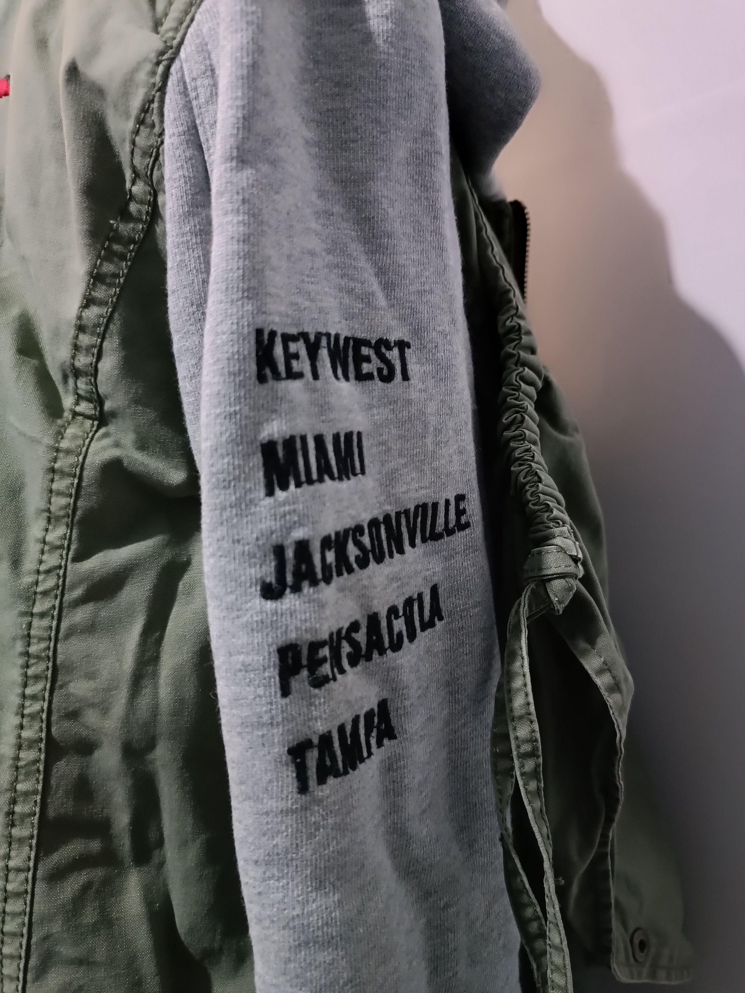 Japanese Brand × MOUSSY Moussy Sweater Hoodie Style Militery Size M / US 6-8 / IT 42-44 - 7 Thumbnail
