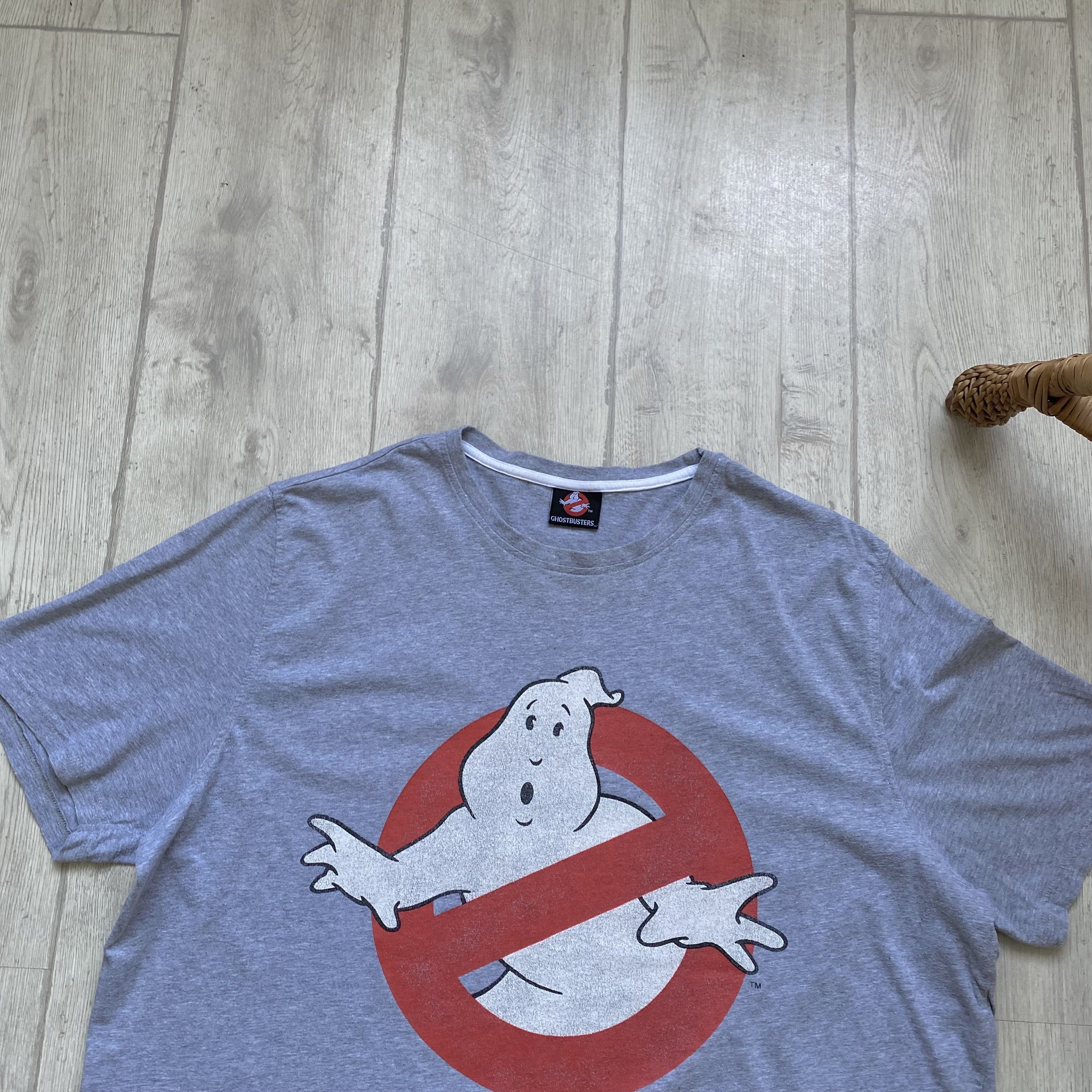 Cartoon Network 👻 Vintage 00s Ghostbusters logo boxy tee MOOGLIE Size US XL / EU 56 / 4 - 3 Thumbnail